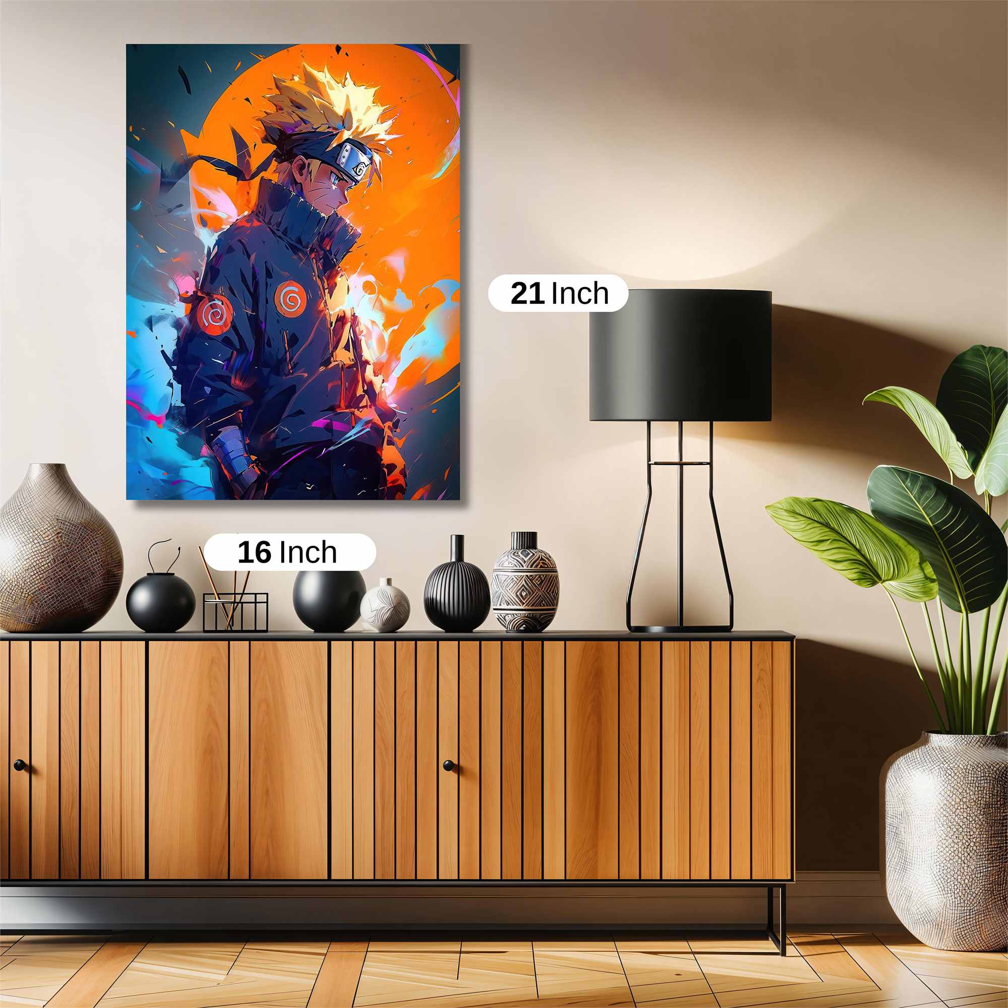 Naruto Fierce Safe Wall Magnetic / M