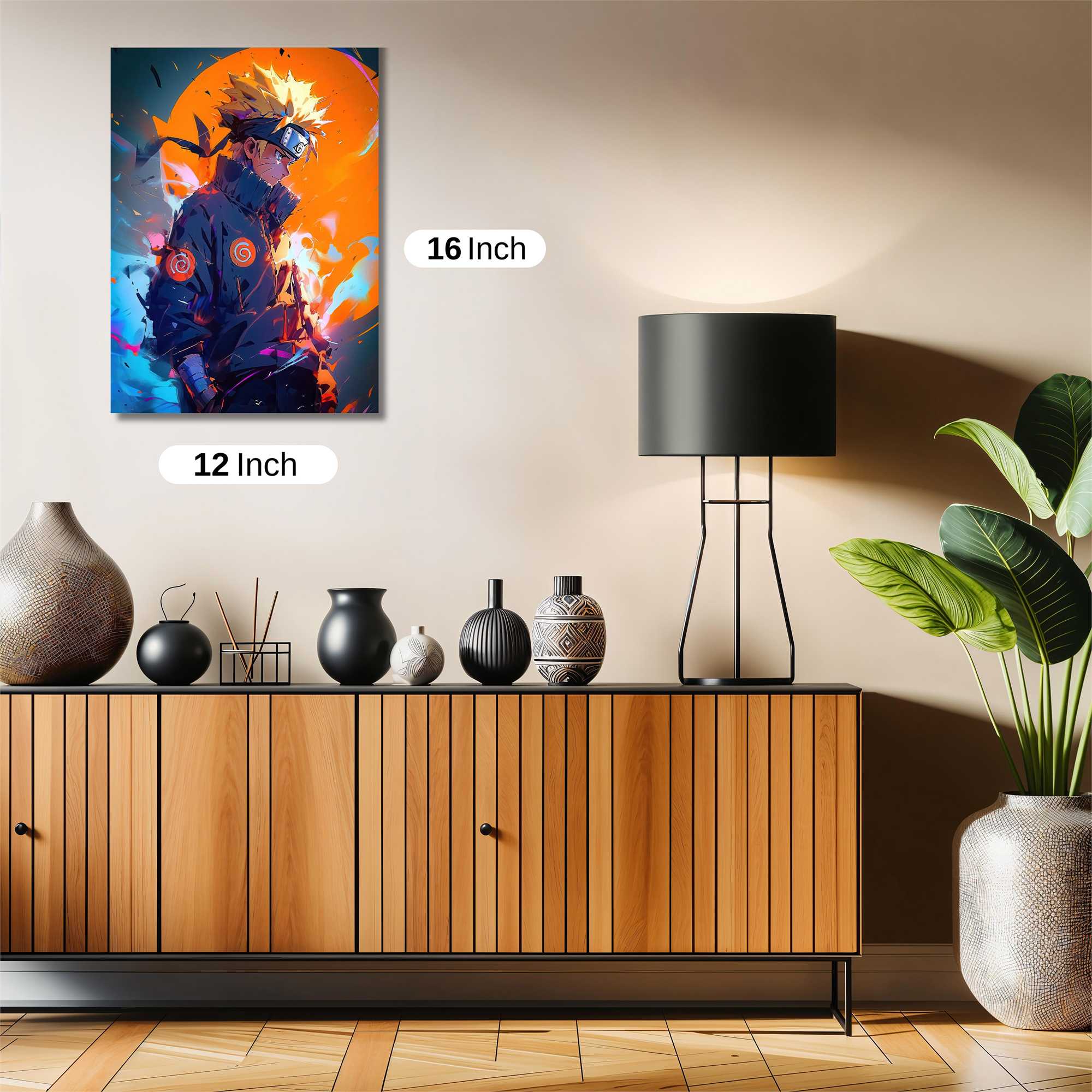 Naruto Fierce Safe Wall Magnetic / M