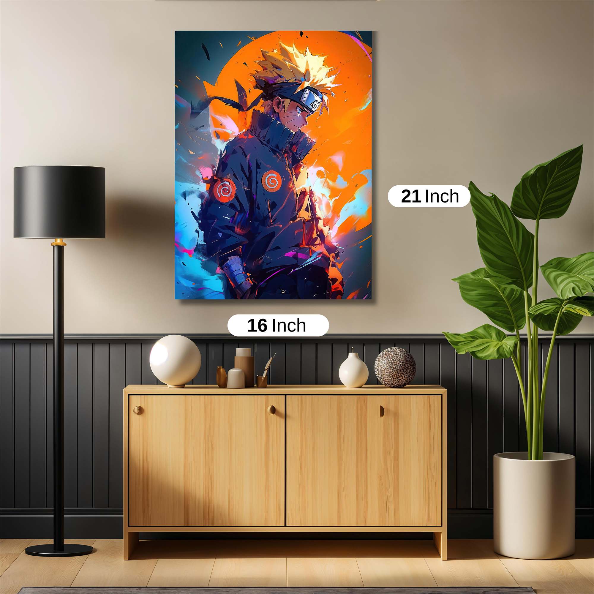 Naruto Fierce Safe Wall Magnetic / M