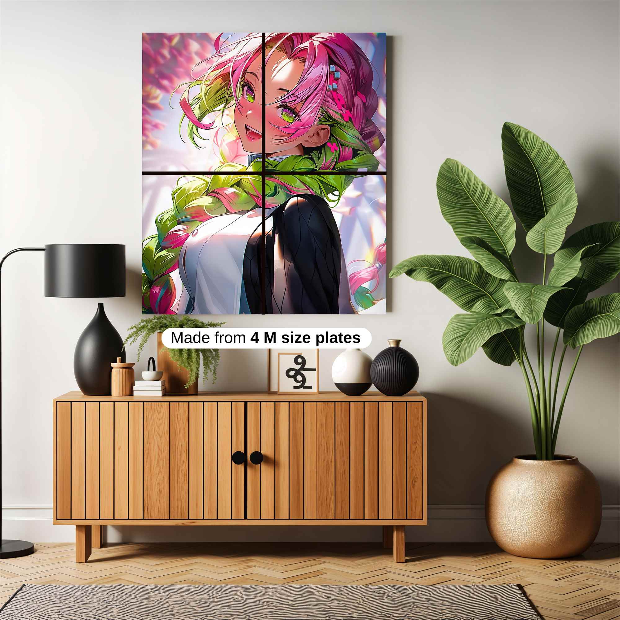 Neon Whimsy Safe Wall Magnetic / M