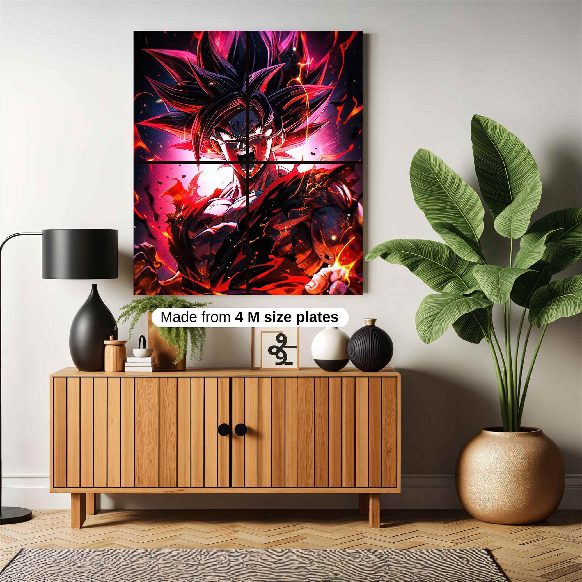 Goku Rage Safe Wall Magnetic / M