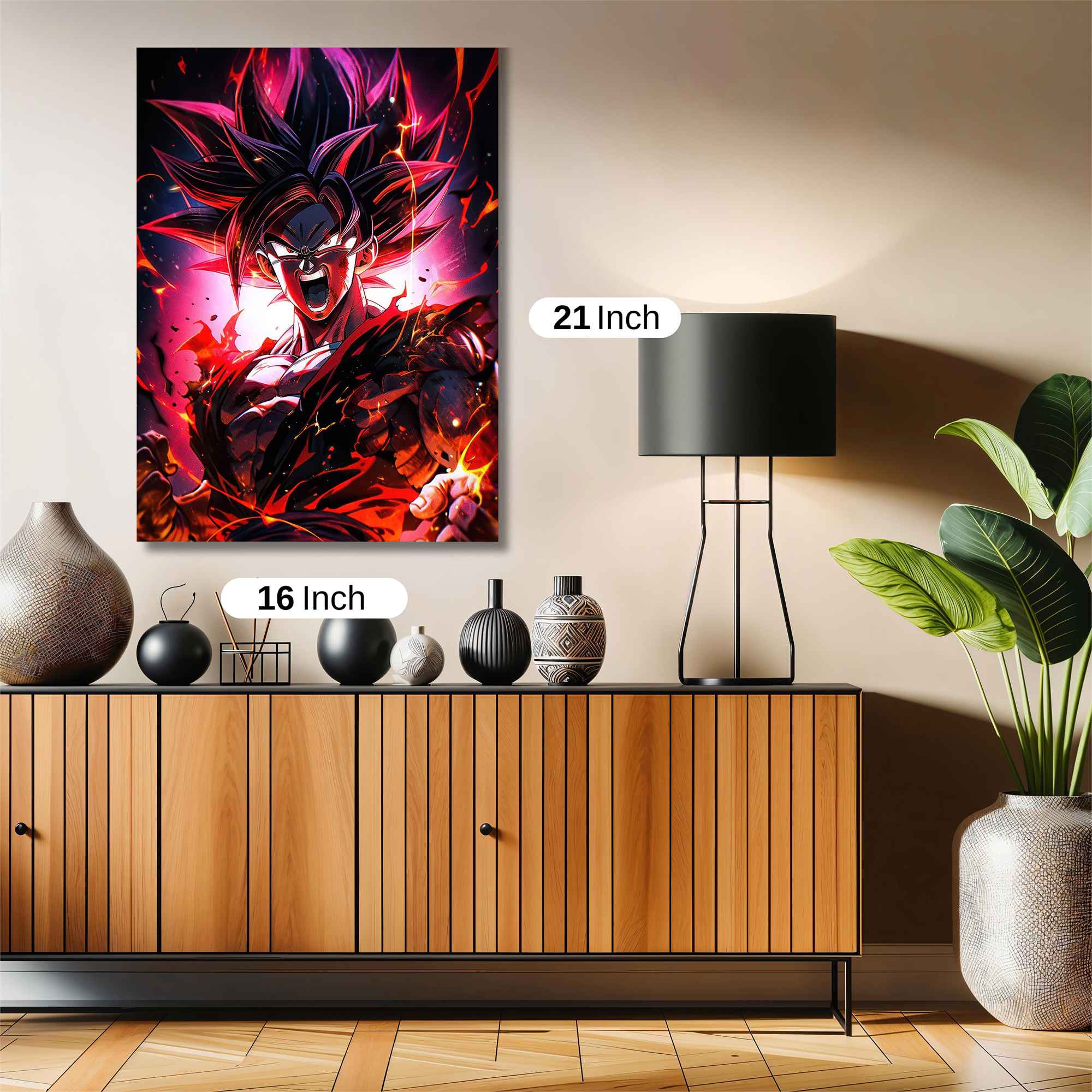 Goku Rage Safe Wall Magnetic / M