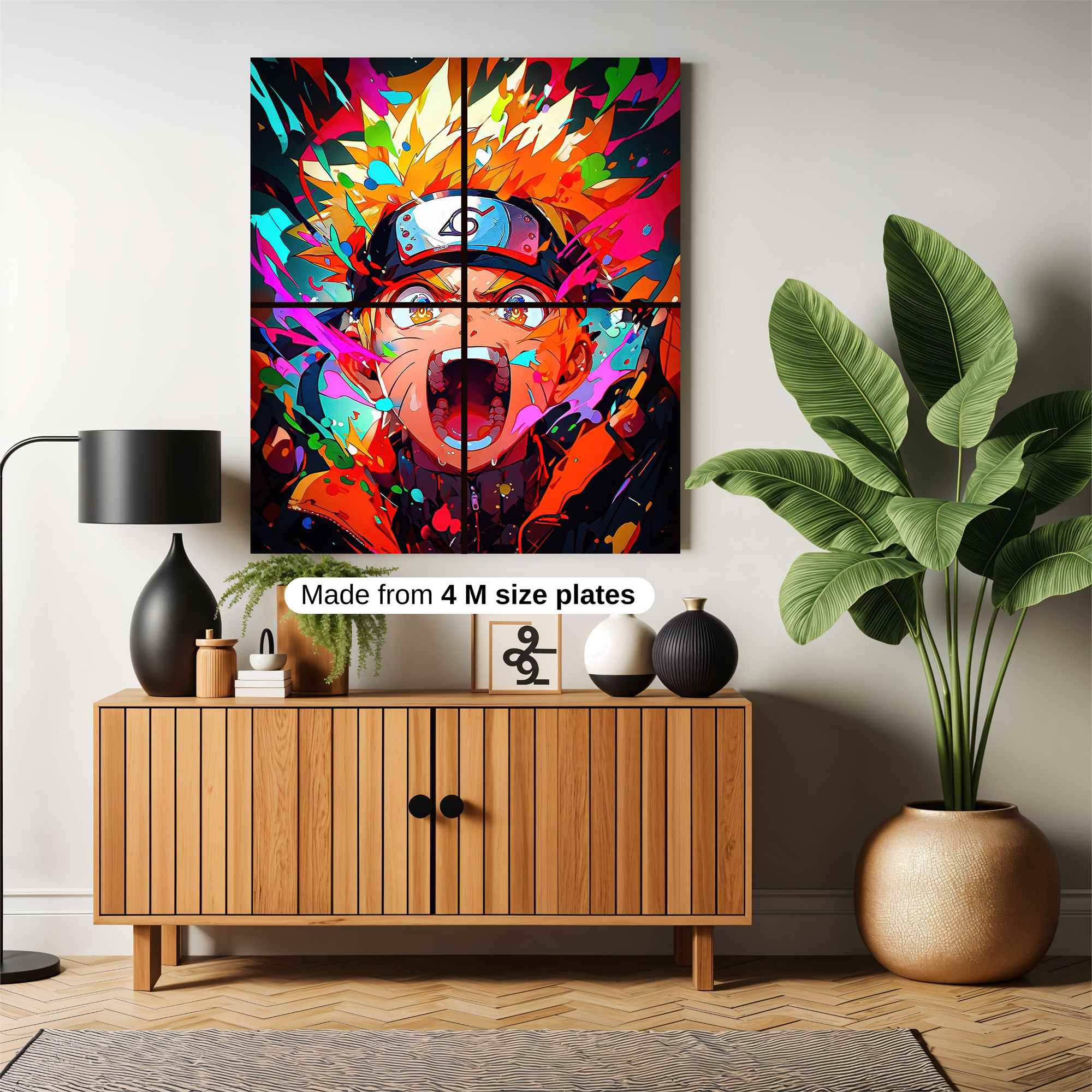 Naruto Explosive Safe Wall Magnetic / M