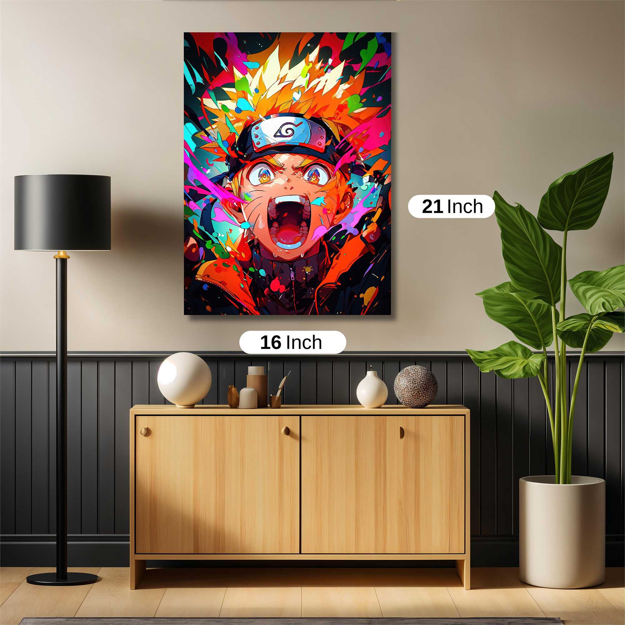 Naruto Explosive Safe Wall Magnetic / M