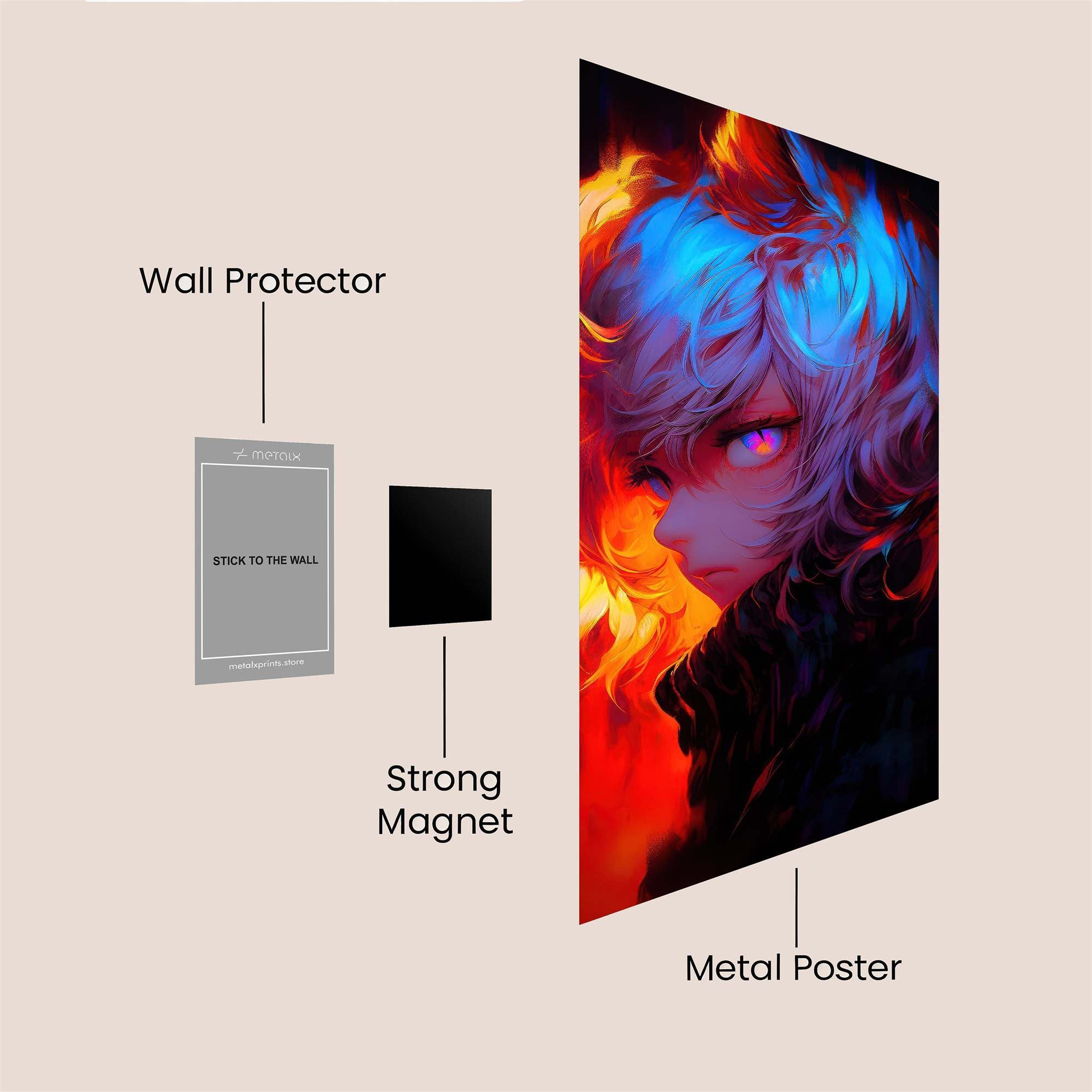 Cataclysmic Gaze Safe Wall Magnetic / M