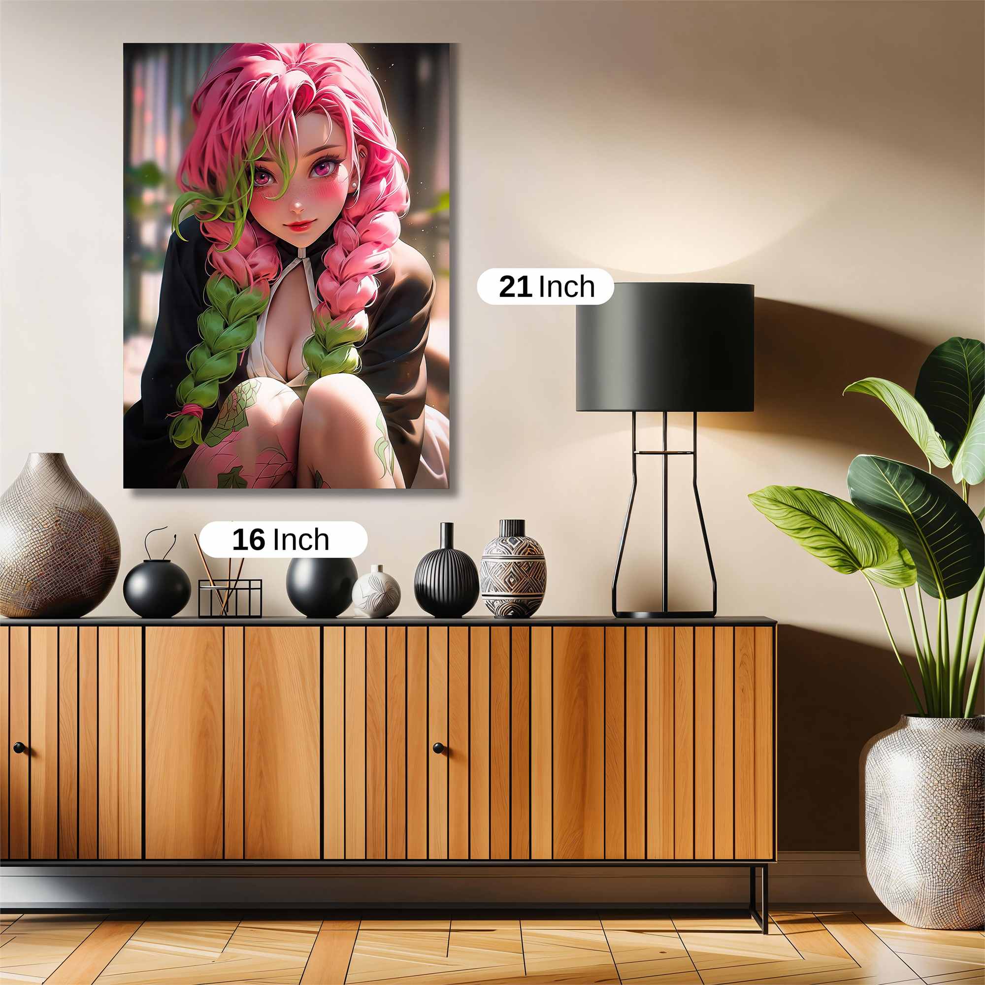 Mitsuri Vibrant Safe Wall Magnetic / M