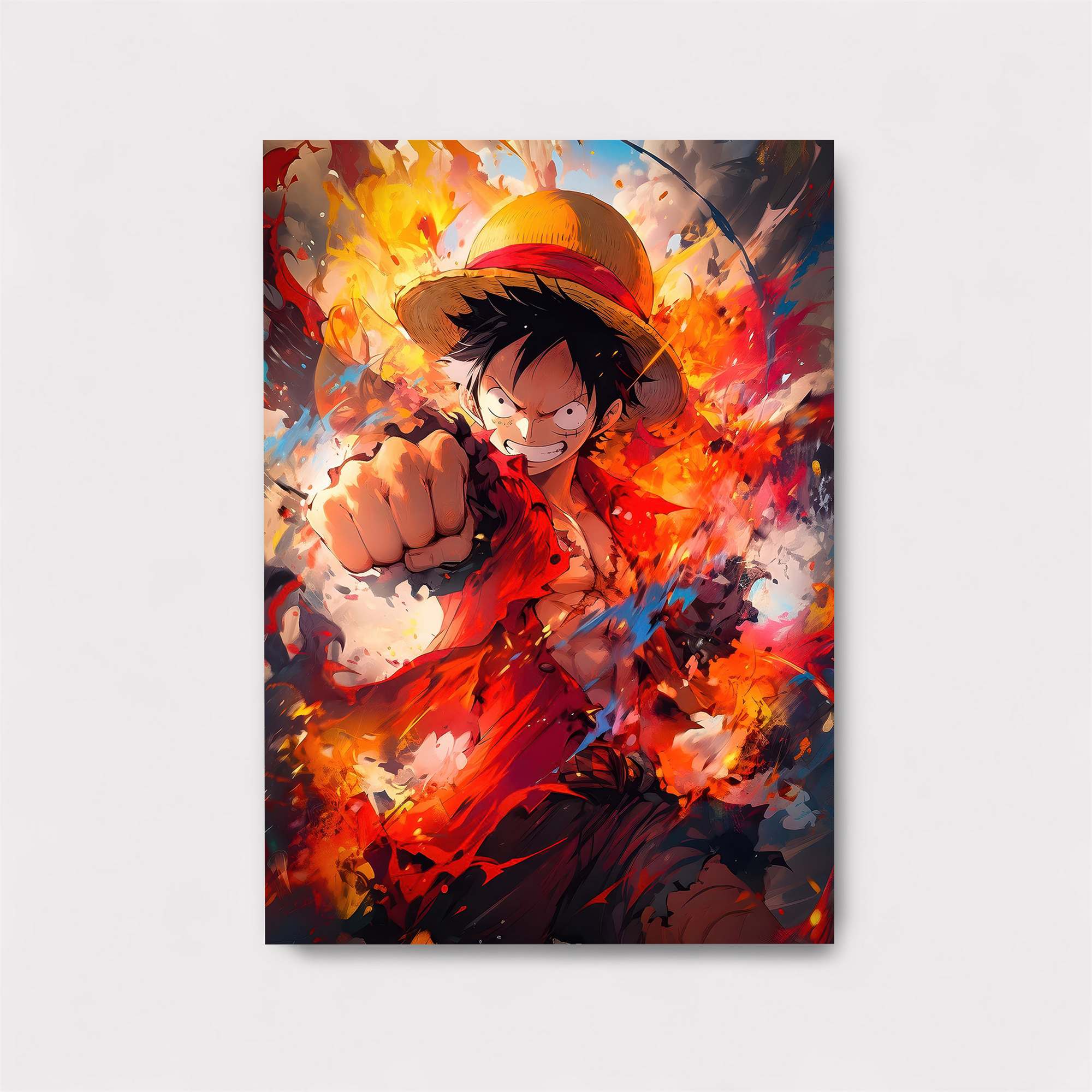 Luffy Blaze Safe Wall Magnetic / M