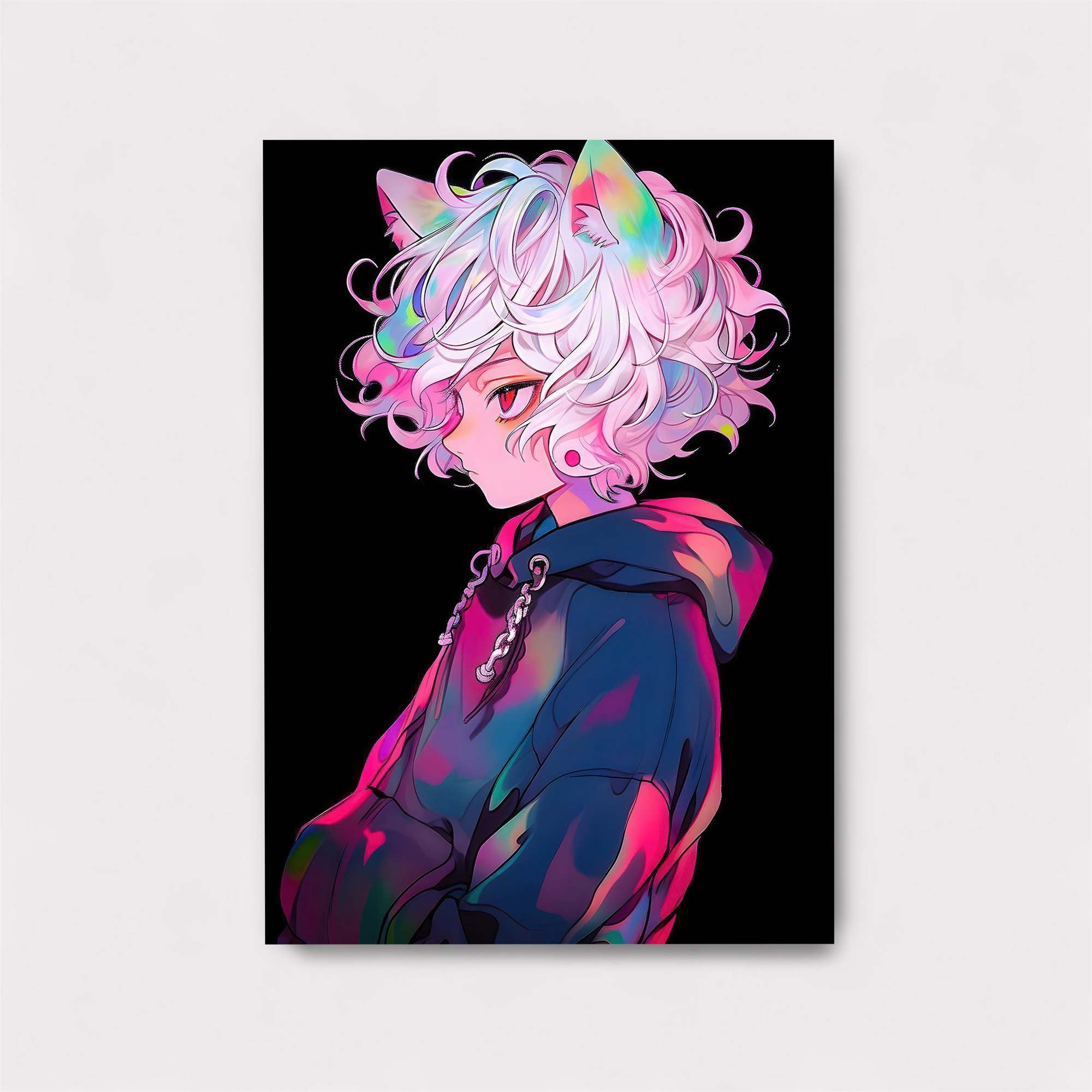 Neon Whimsy Safe Wall Magnetic / M