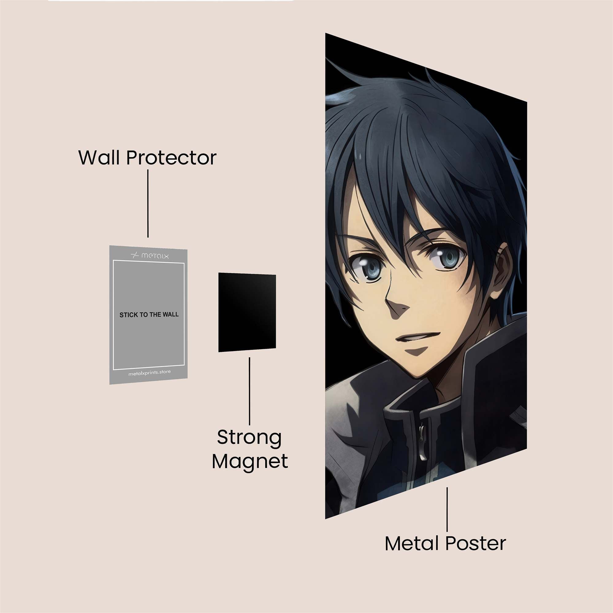 Kirito Serene Safe Wall Magnetic / M