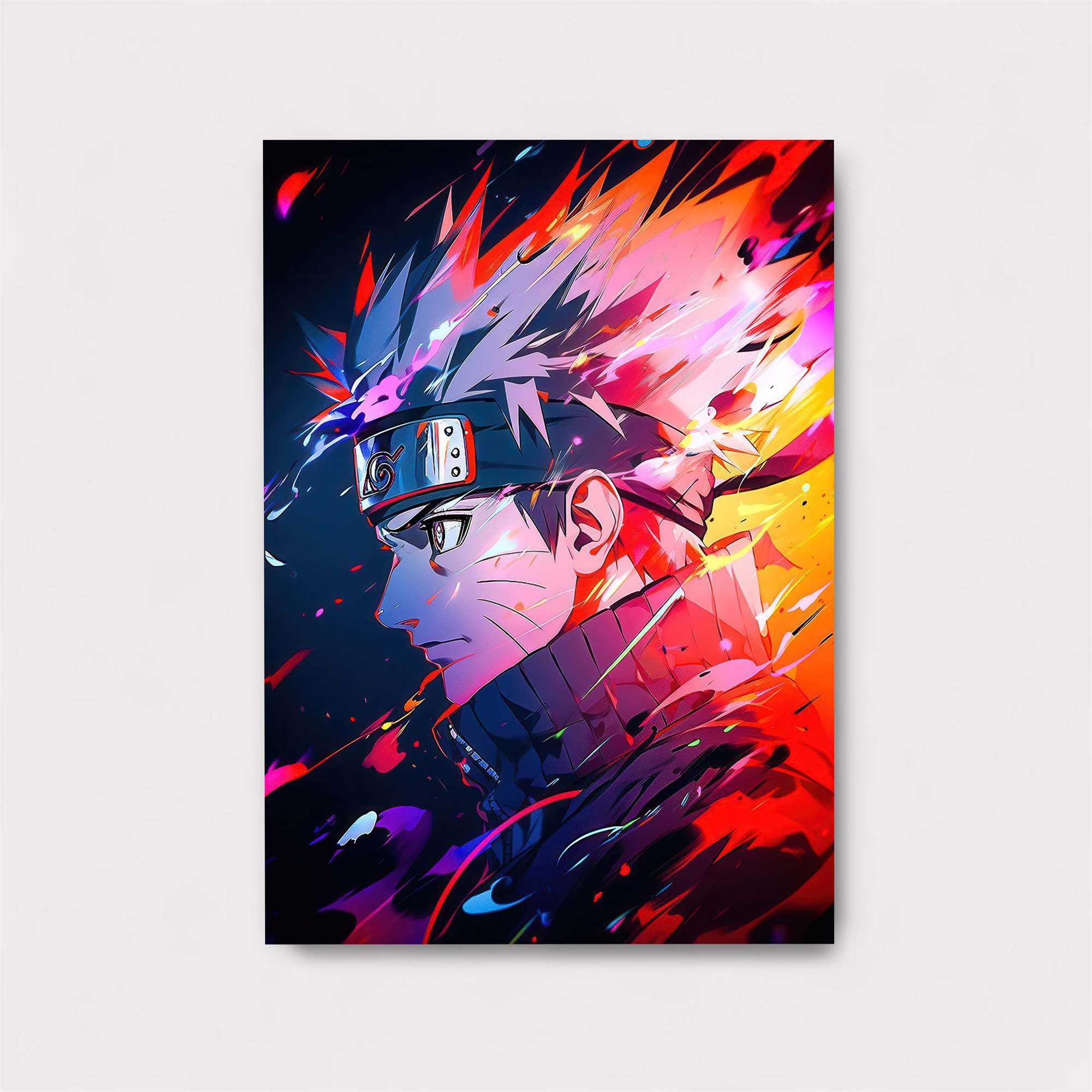 Naruto Fiery Safe Wall Magnetic / M