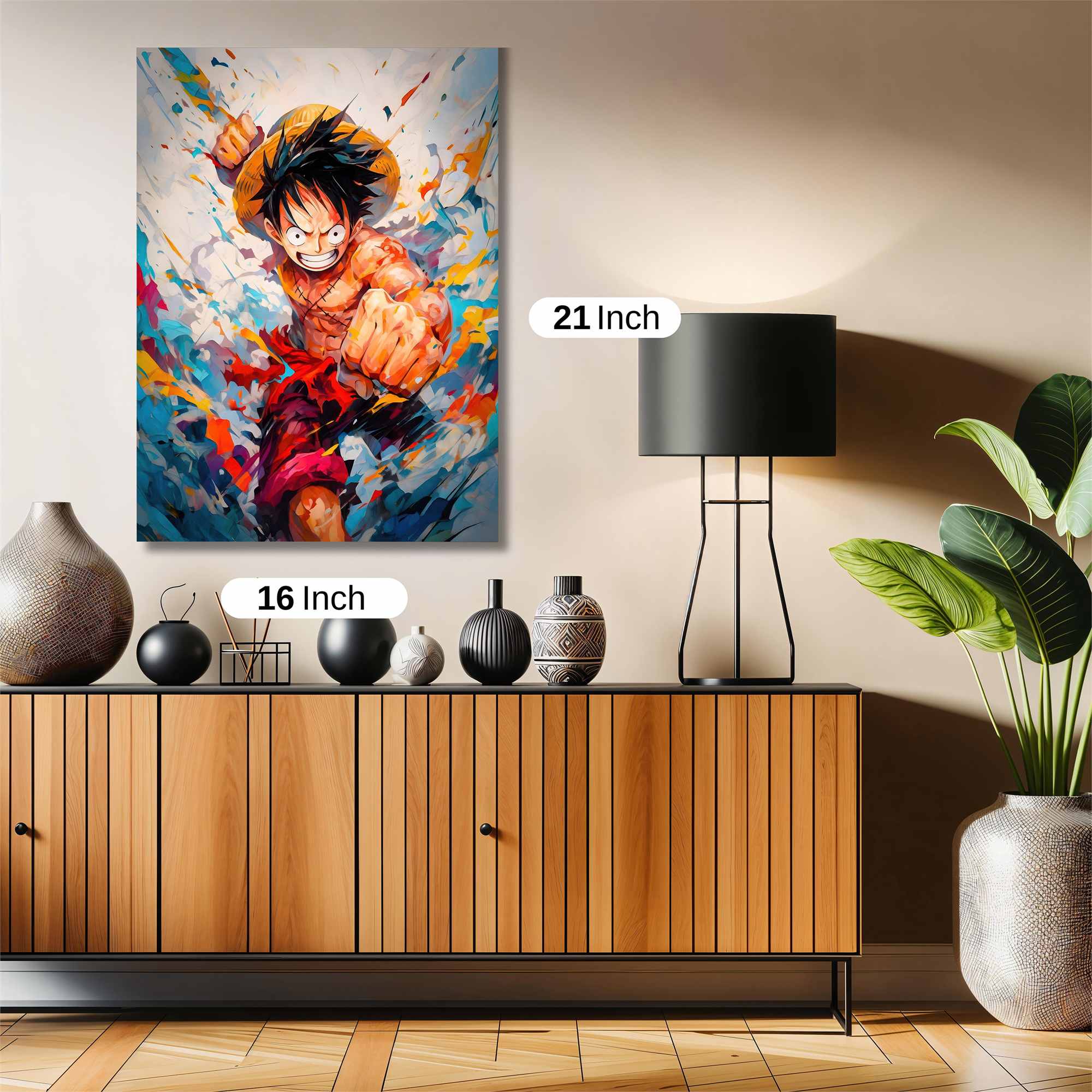 Luffy Vibrant Safe Wall Magnetic / M