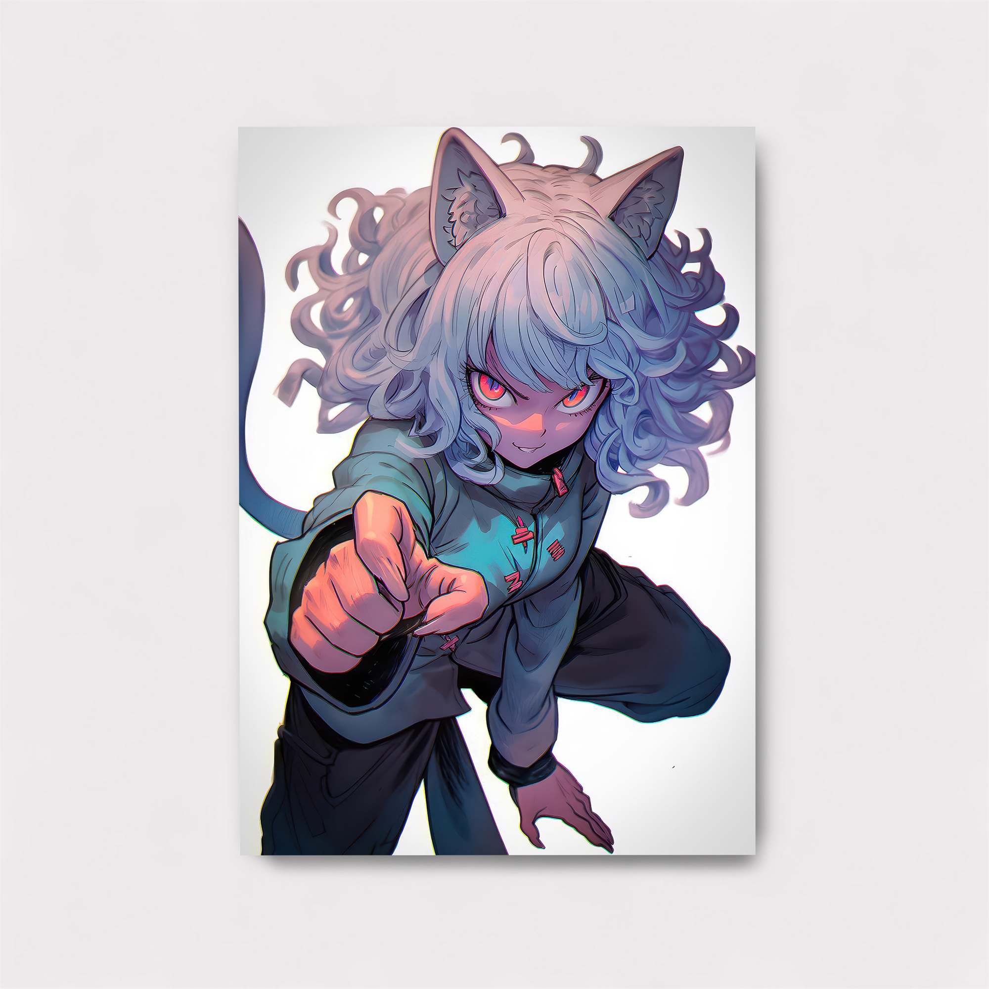 Kitty Menace Safe Wall Magnetic / M