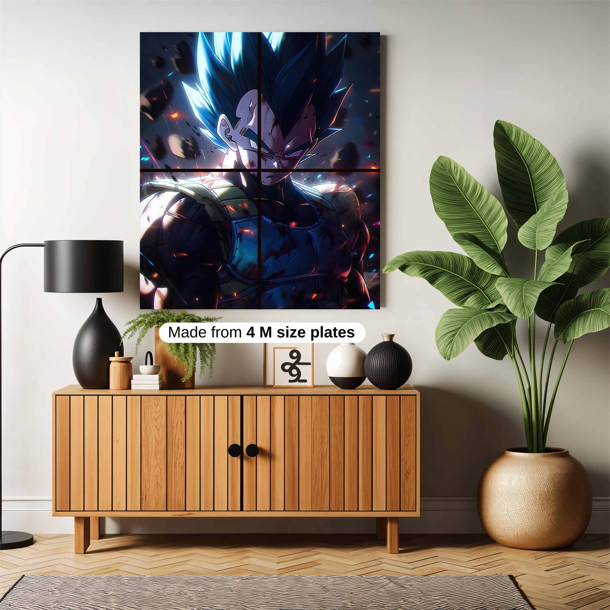 Vegeta Valiant Safe Wall Magnetic / M