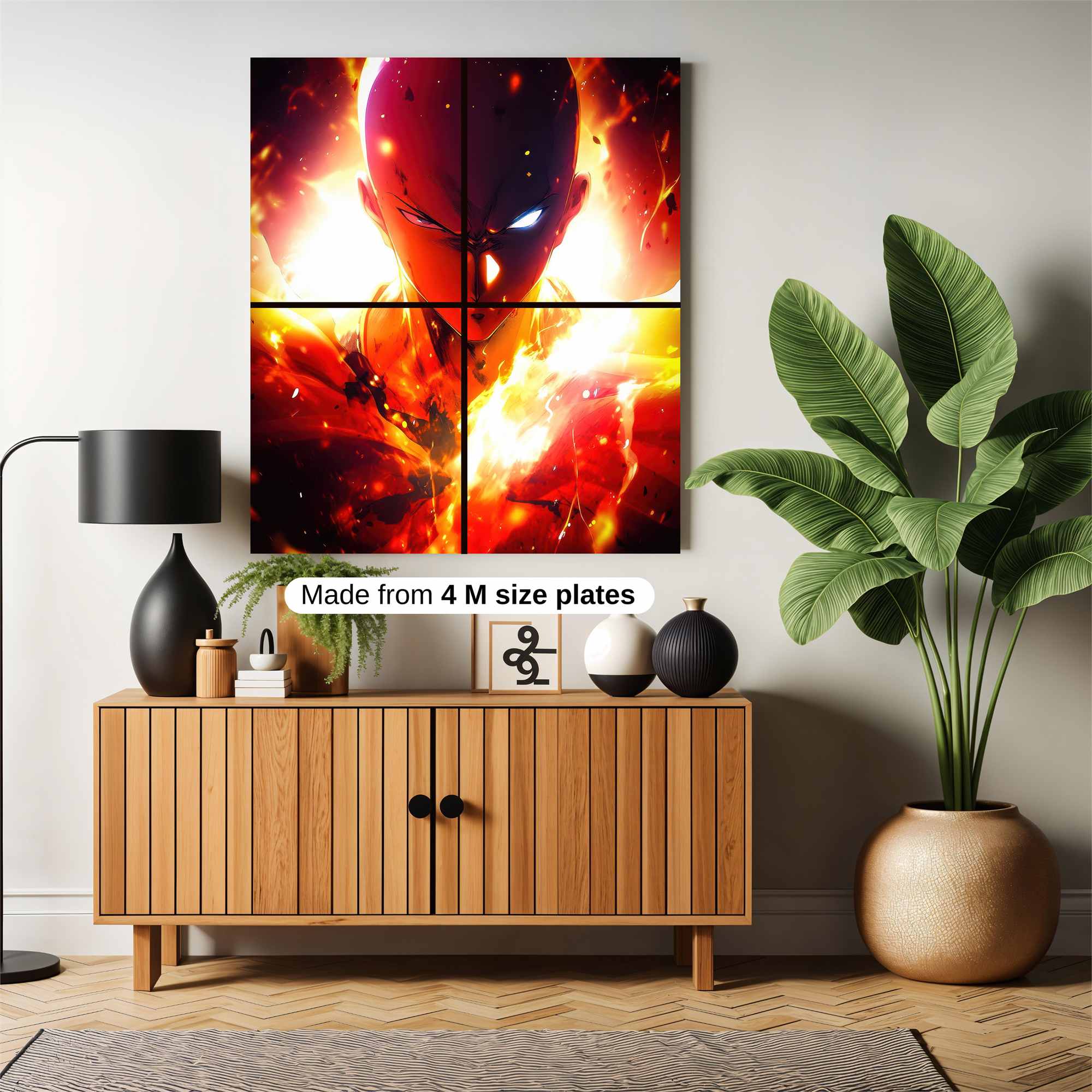 Saitama Blaze Safe Wall Magnetic / M