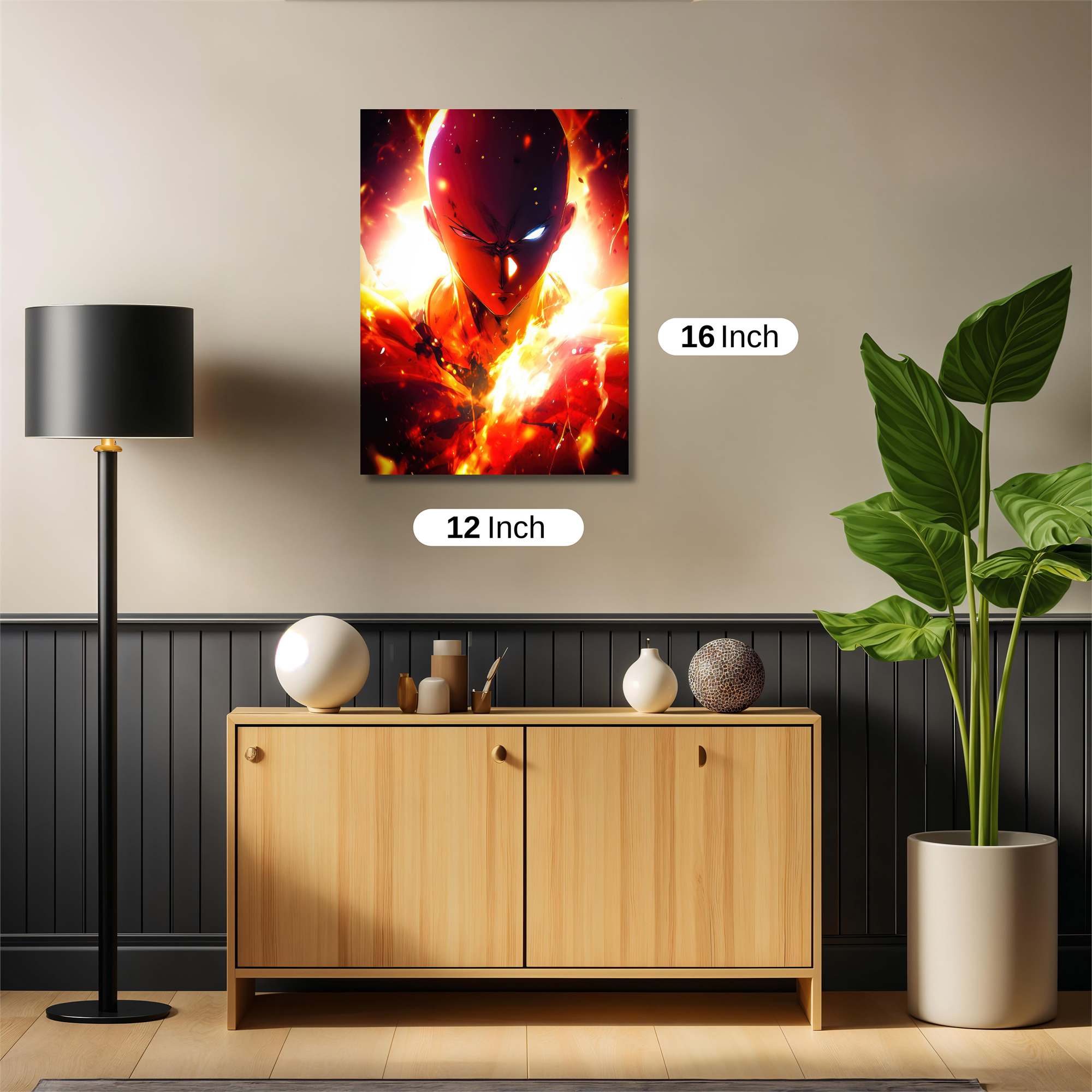 Saitama Blaze Safe Wall Magnetic / M