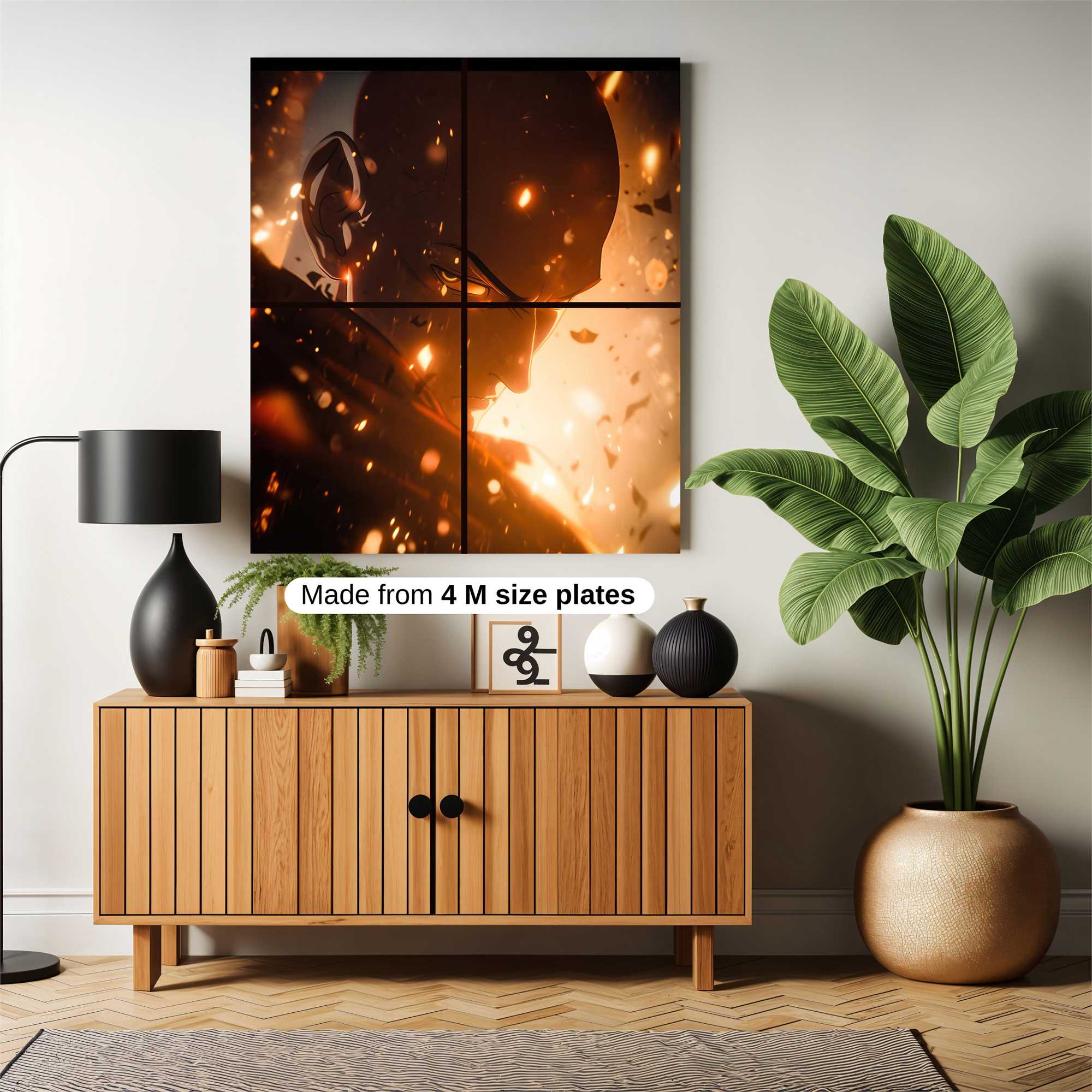 Saitama Blaze Safe Wall Magnetic / M