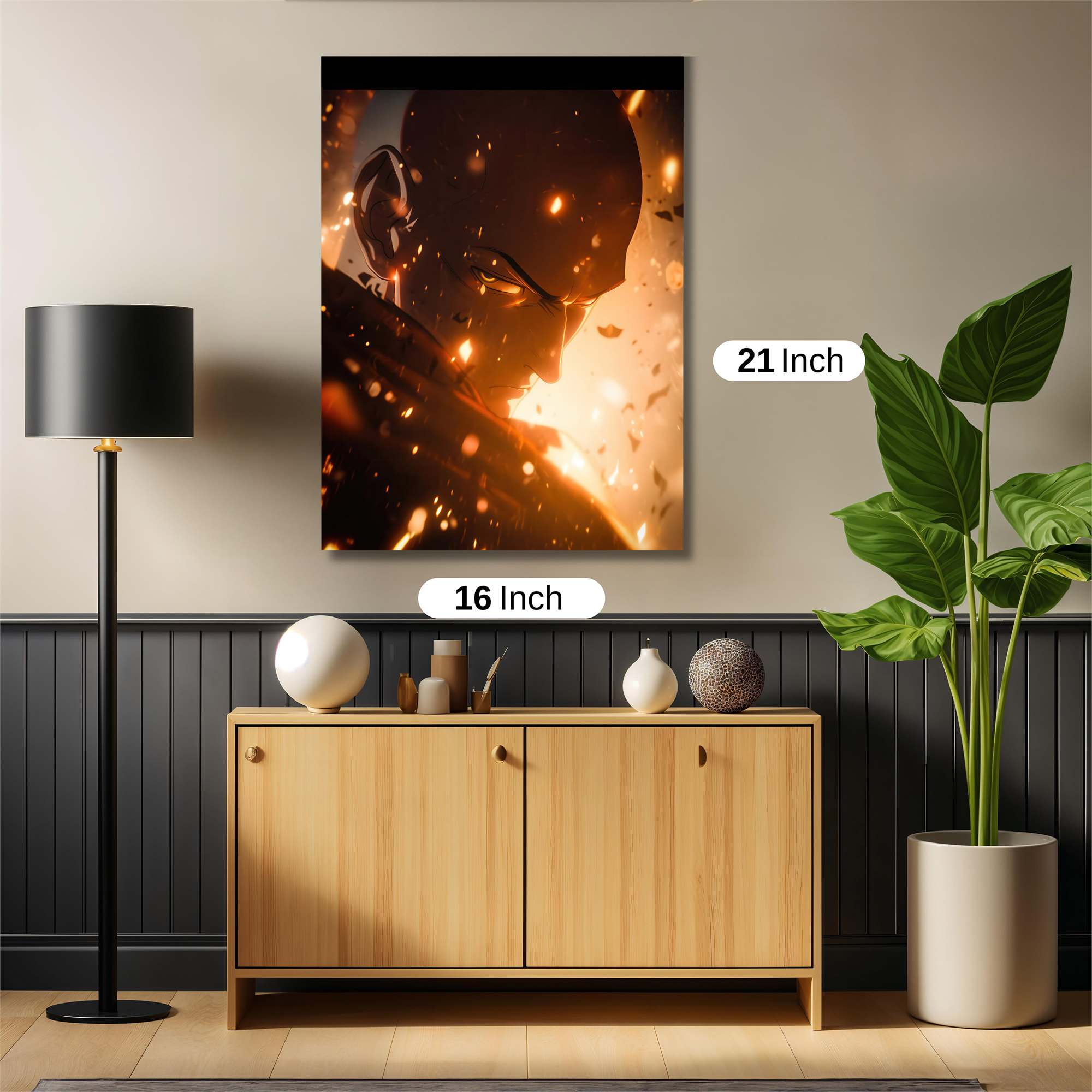 Saitama Blaze Safe Wall Magnetic / M