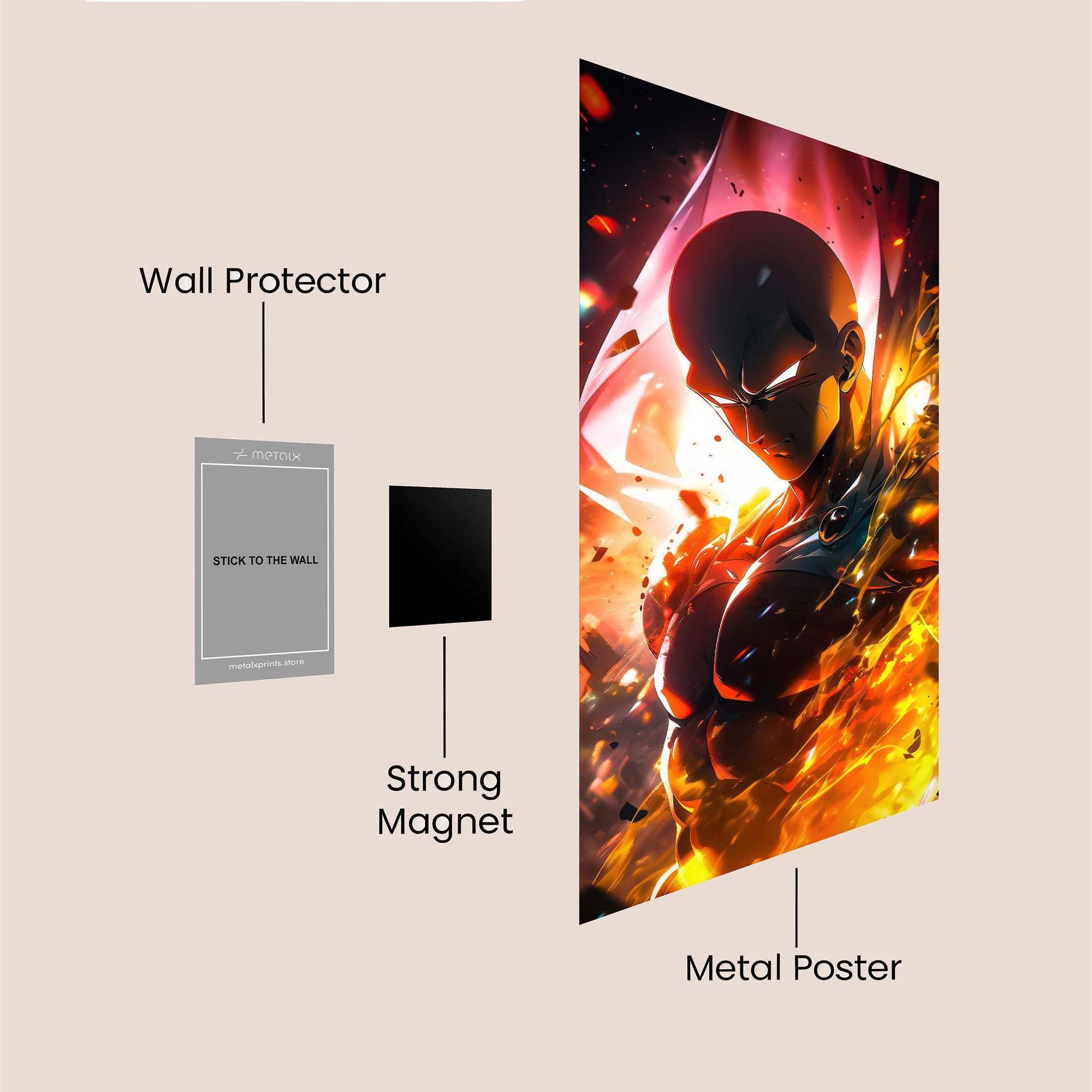 Piccolo Passion Safe Wall Magnetic / M