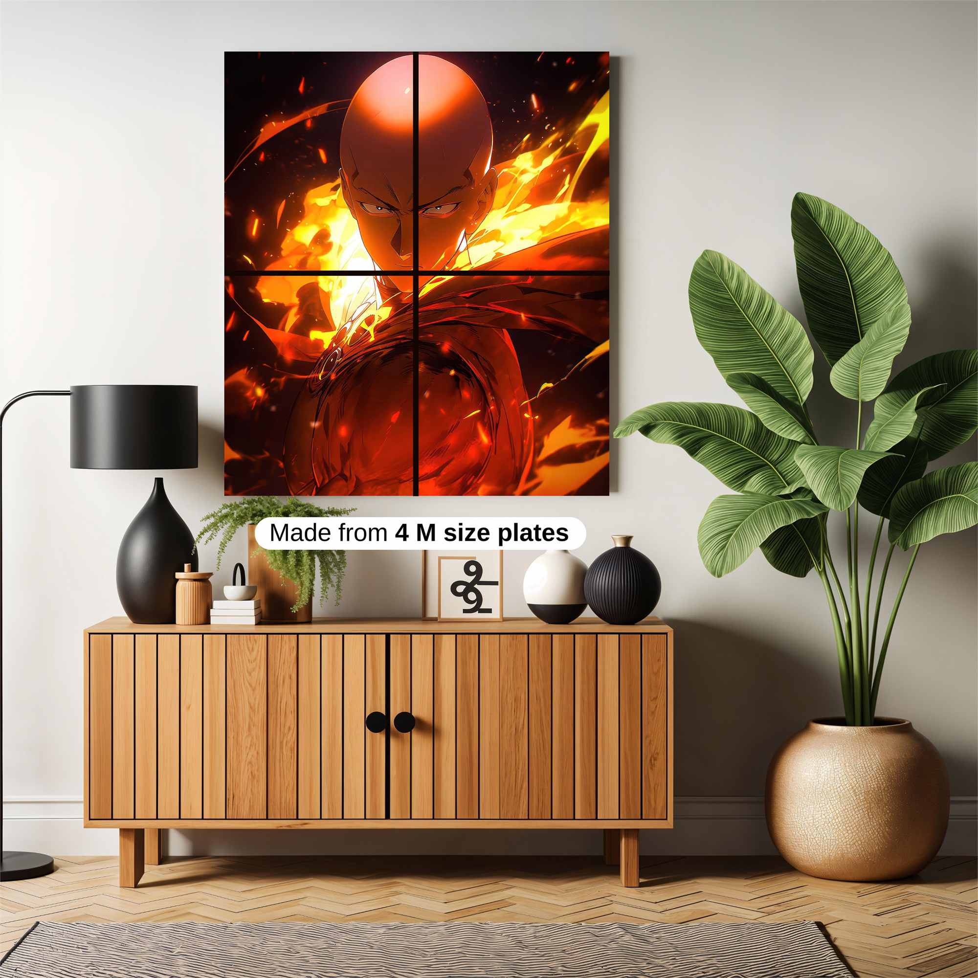 Saitama Blaze Safe Wall Magnetic / M