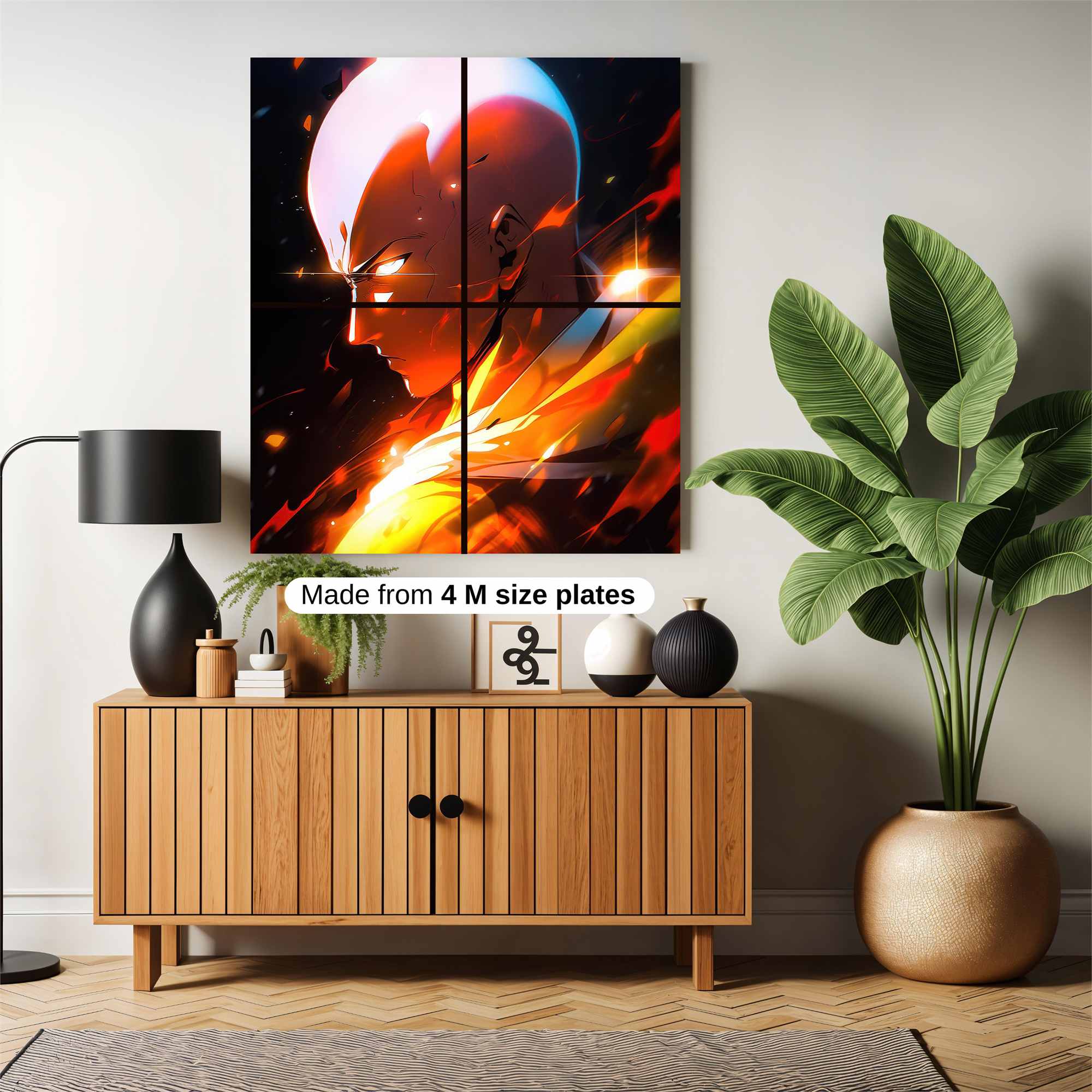 Saitama Radiance Safe Wall Magnetic / M