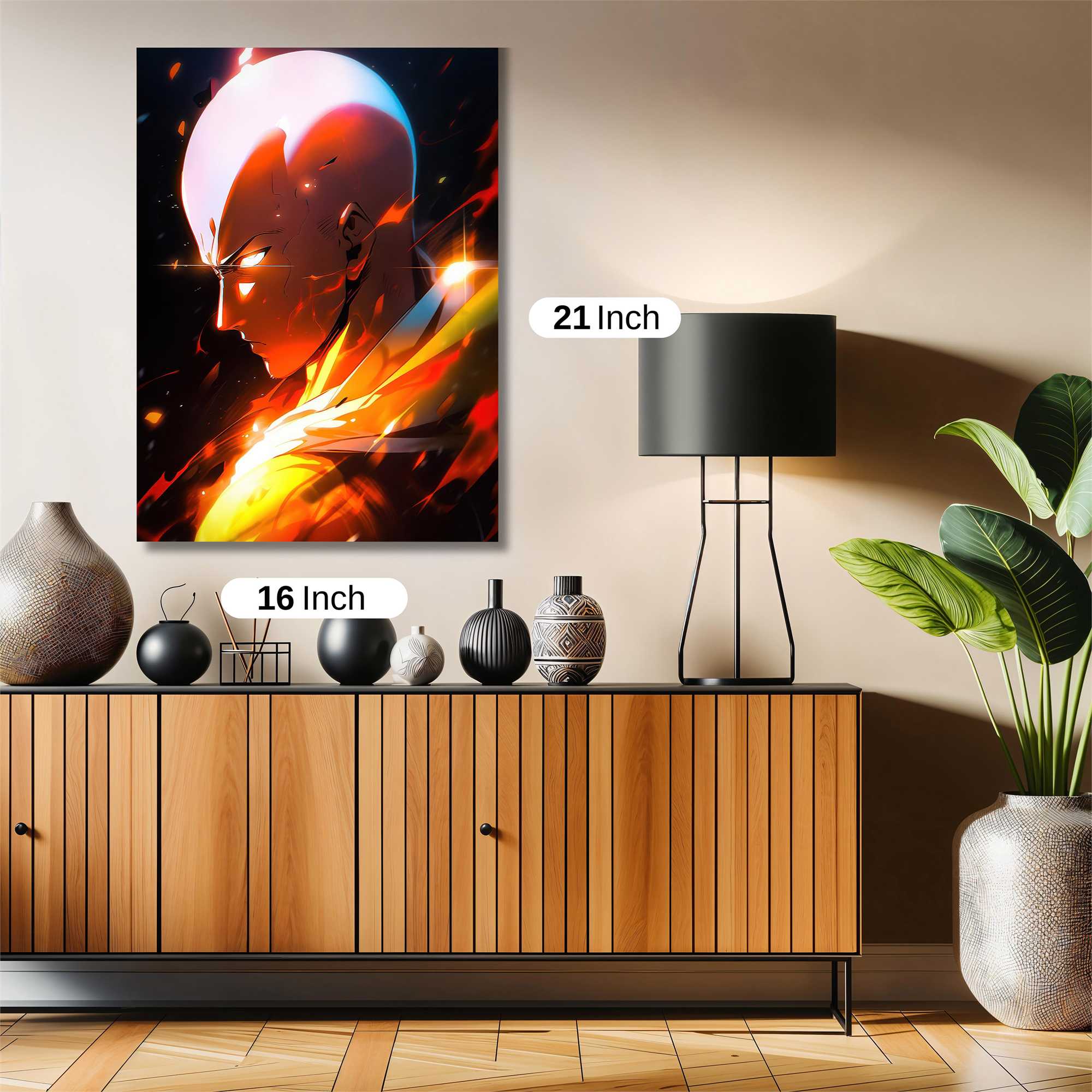 Saitama Radiance Safe Wall Magnetic / M