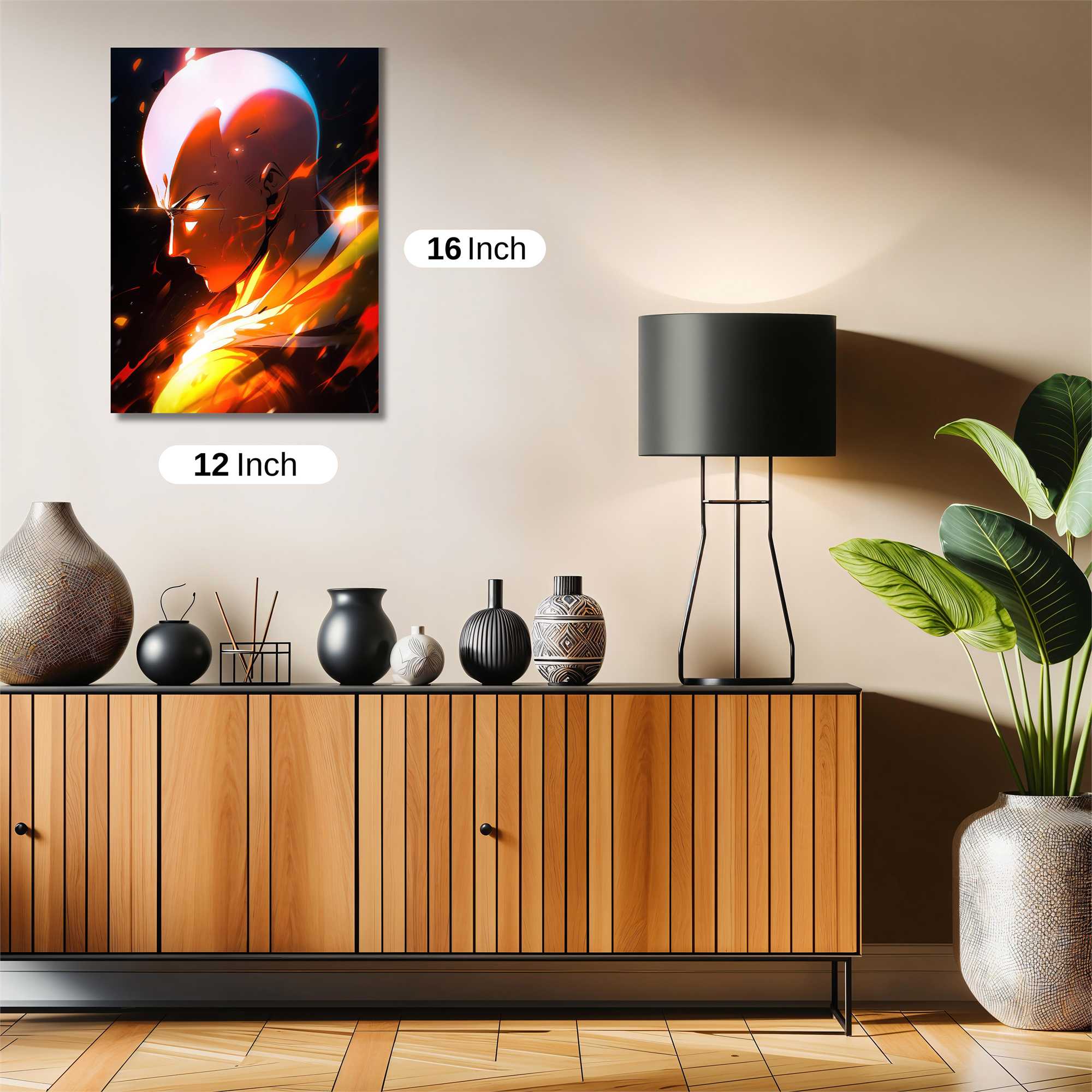 Saitama Radiance Safe Wall Magnetic / M