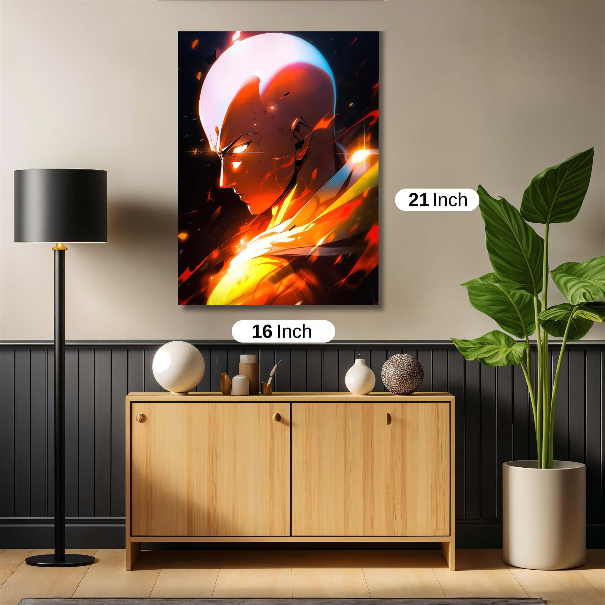 Saitama Radiance Safe Wall Magnetic / M