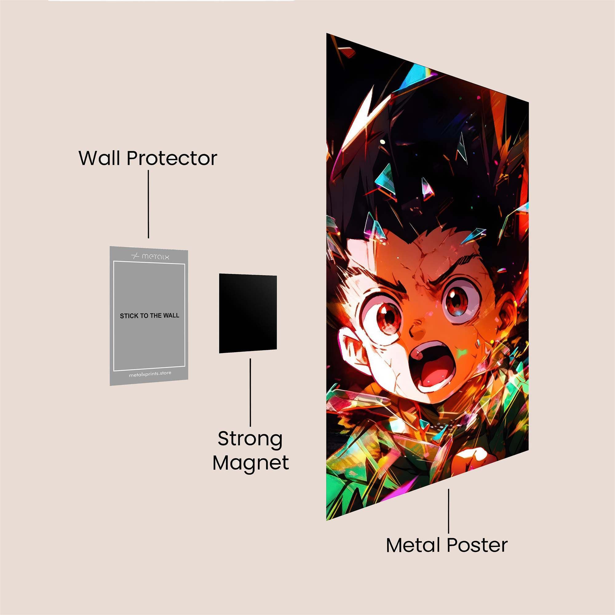 Gon Explosive Safe Wall Magnetic / M