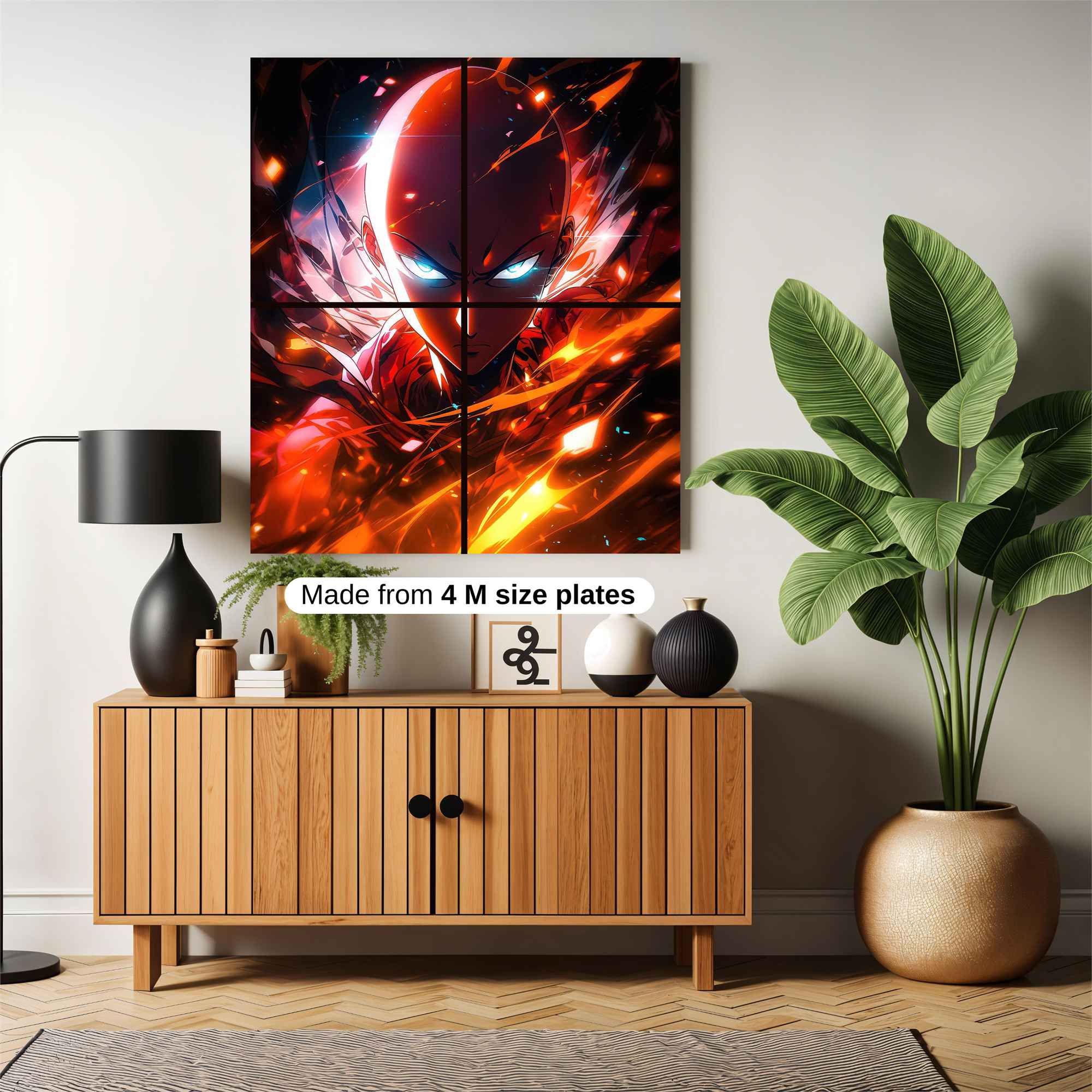 Saitama Inferno Safe Wall Magnetic / M