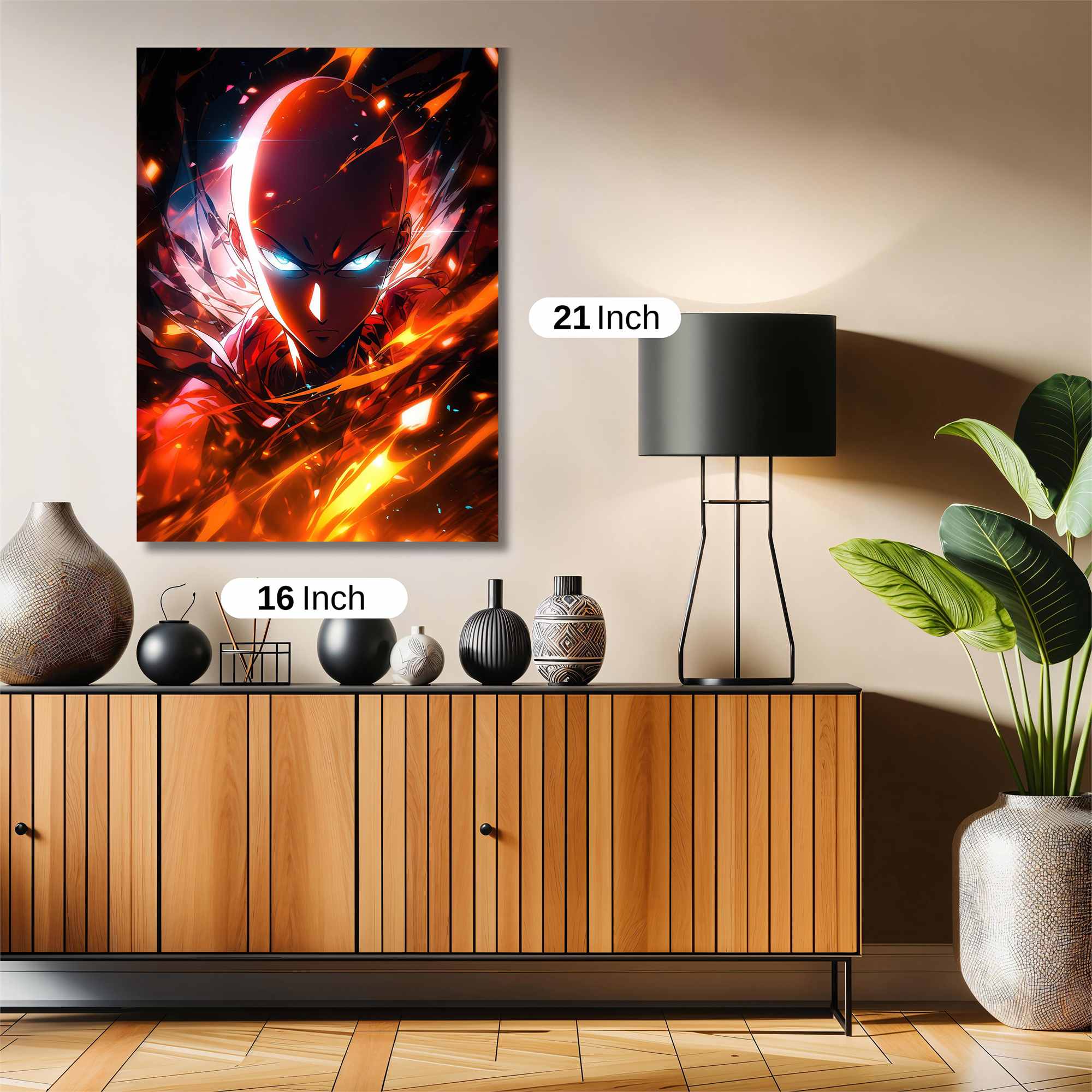 Saitama Inferno Safe Wall Magnetic / M