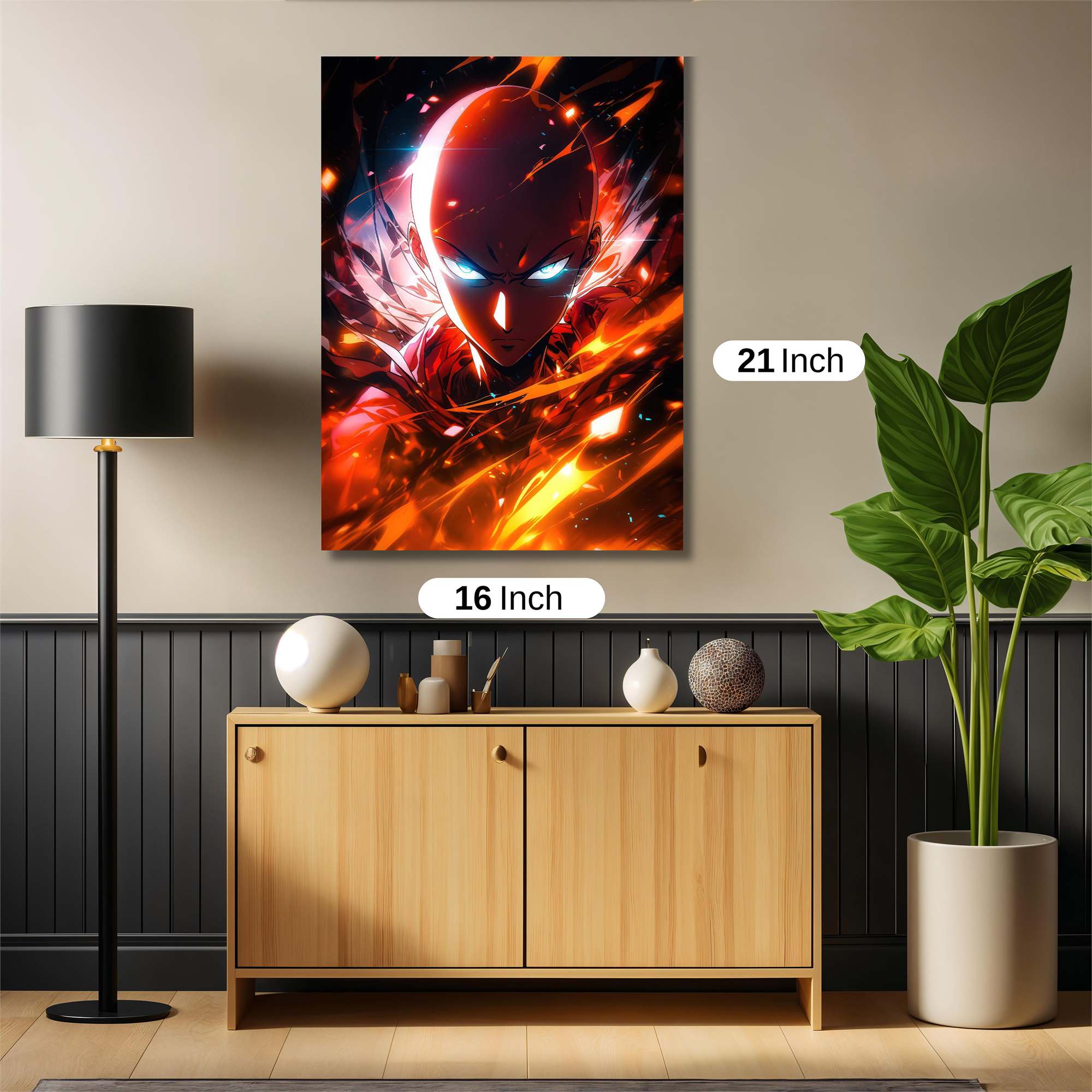 Saitama Inferno Safe Wall Magnetic / M