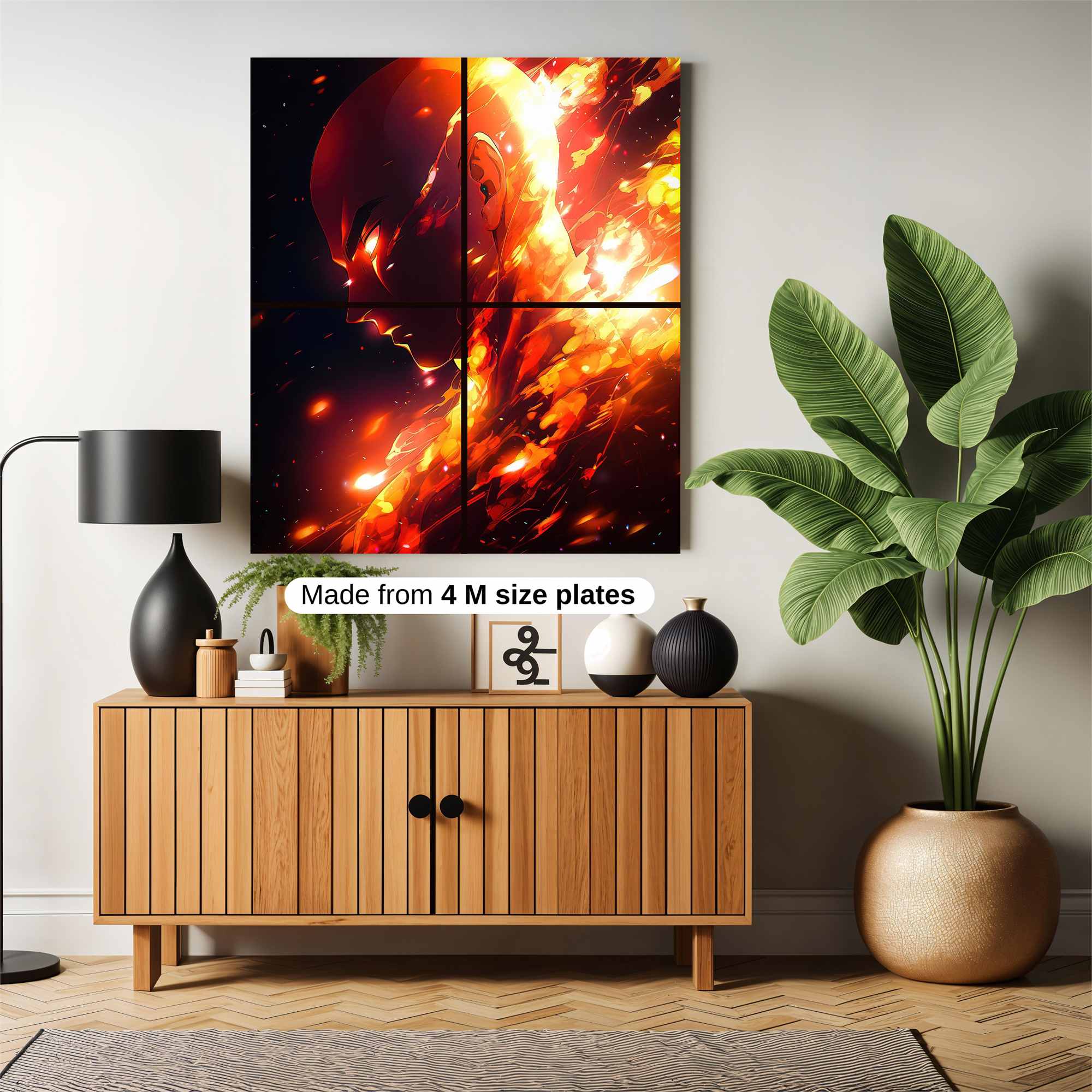 Saitama Inferno Safe Wall Magnetic / M