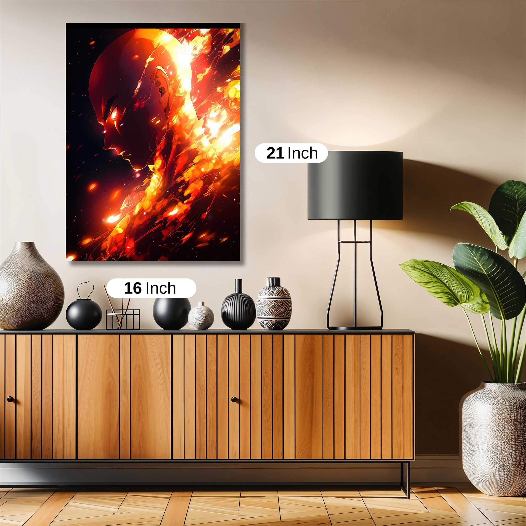 Saitama Inferno Safe Wall Magnetic / M