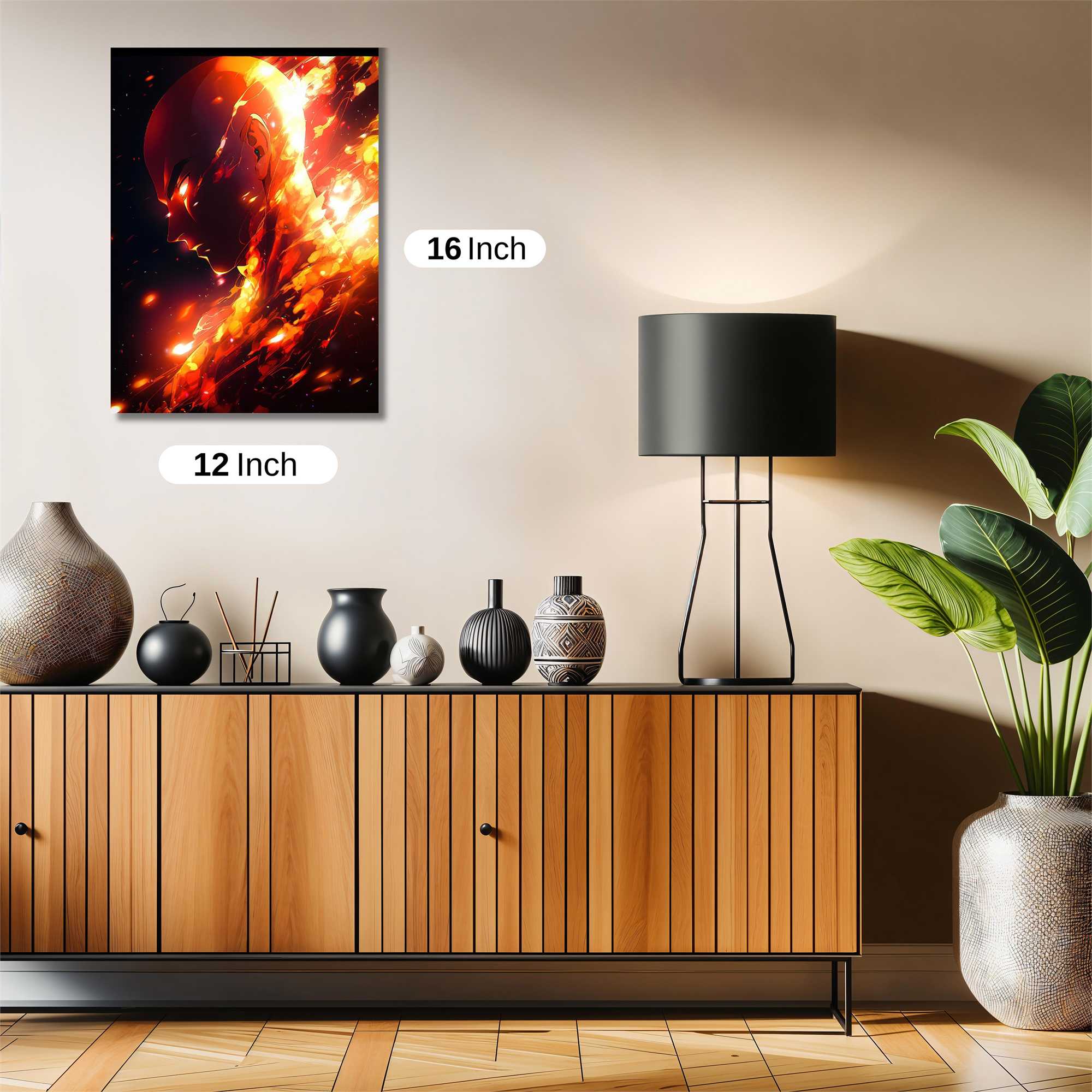 Saitama Inferno Safe Wall Magnetic / M