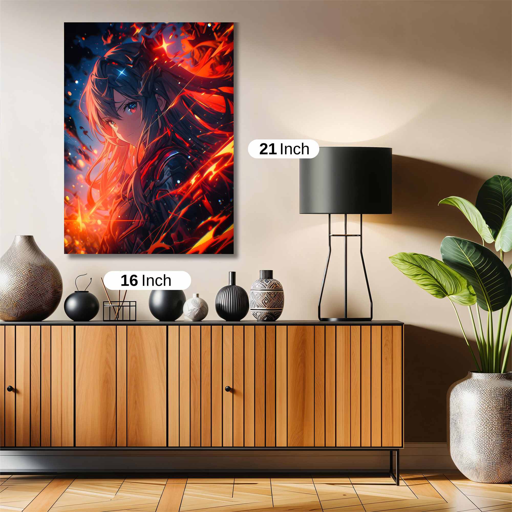 FlameWhisper Safe Wall Magnetic / M