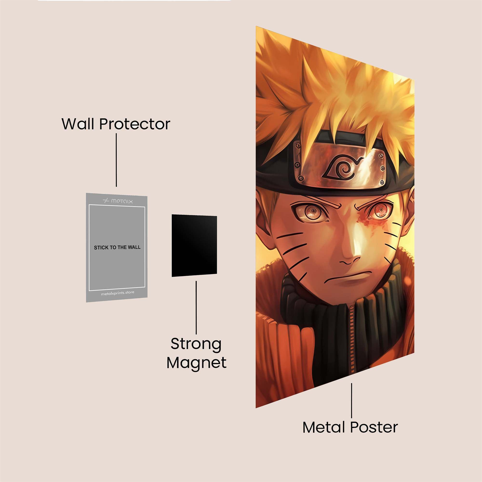 Gon Unleashed Safe Wall Magnetic / M