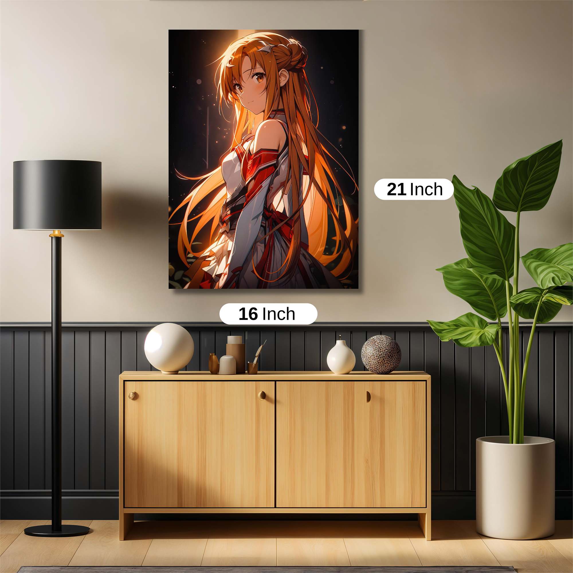 Asuna Radiant Safe Wall Magnetic / M
