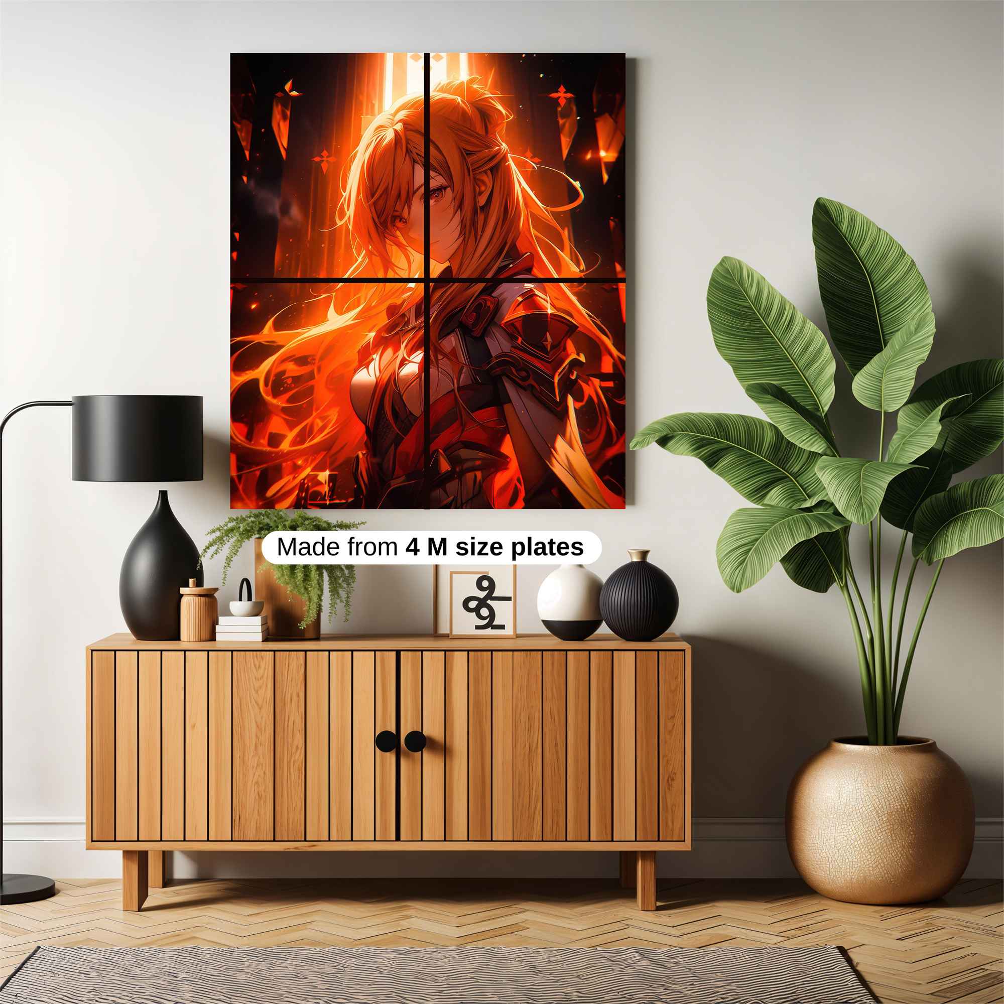 Asuna Radiant Safe Wall Magnetic / M