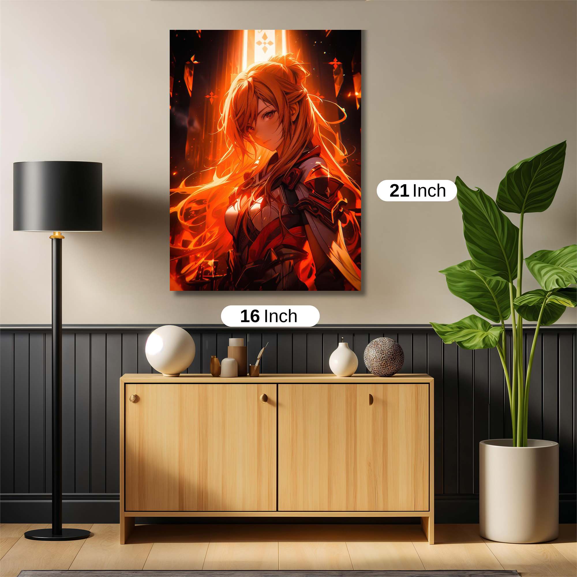 Asuna Radiant Safe Wall Magnetic / M