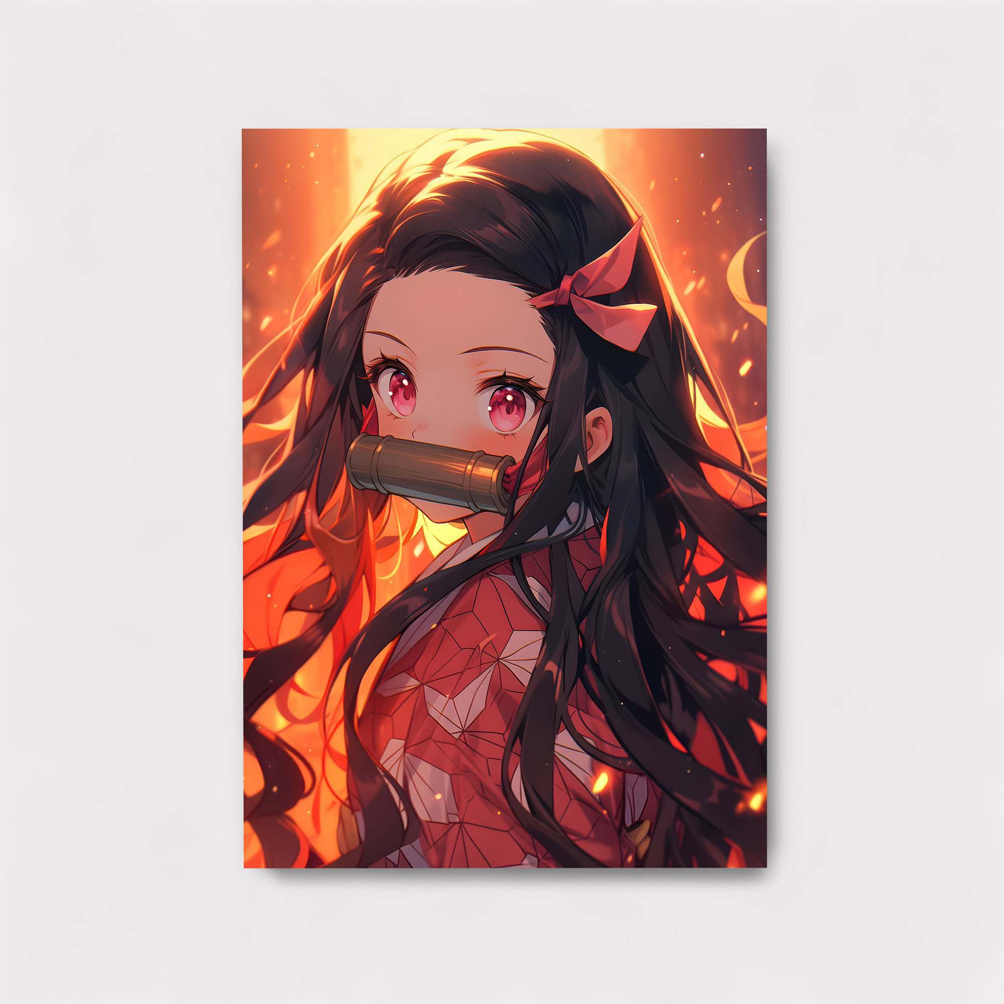 Nezuko Fierce Safe Wall Magnetic / M