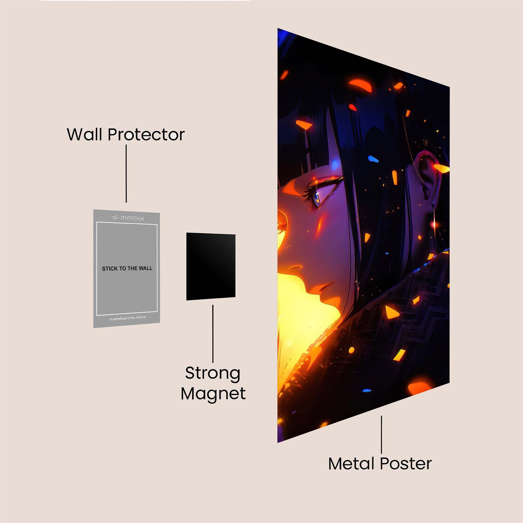 Miku Radiance Safe Wall Magnetic / M