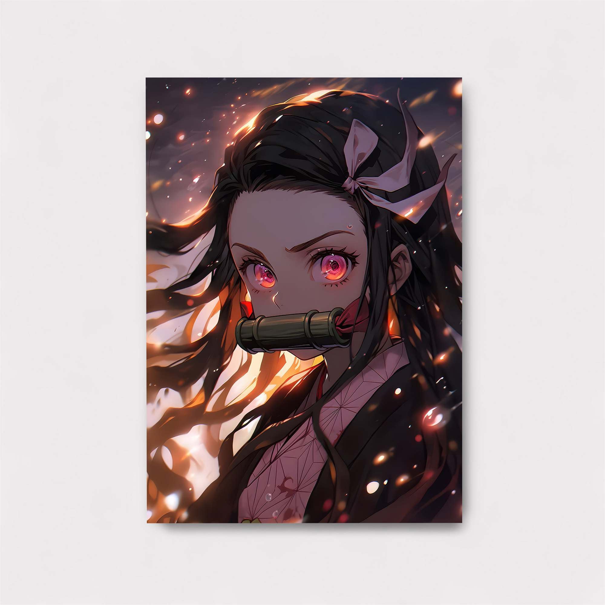 Nezuko Fiery Safe Wall Magnetic / M