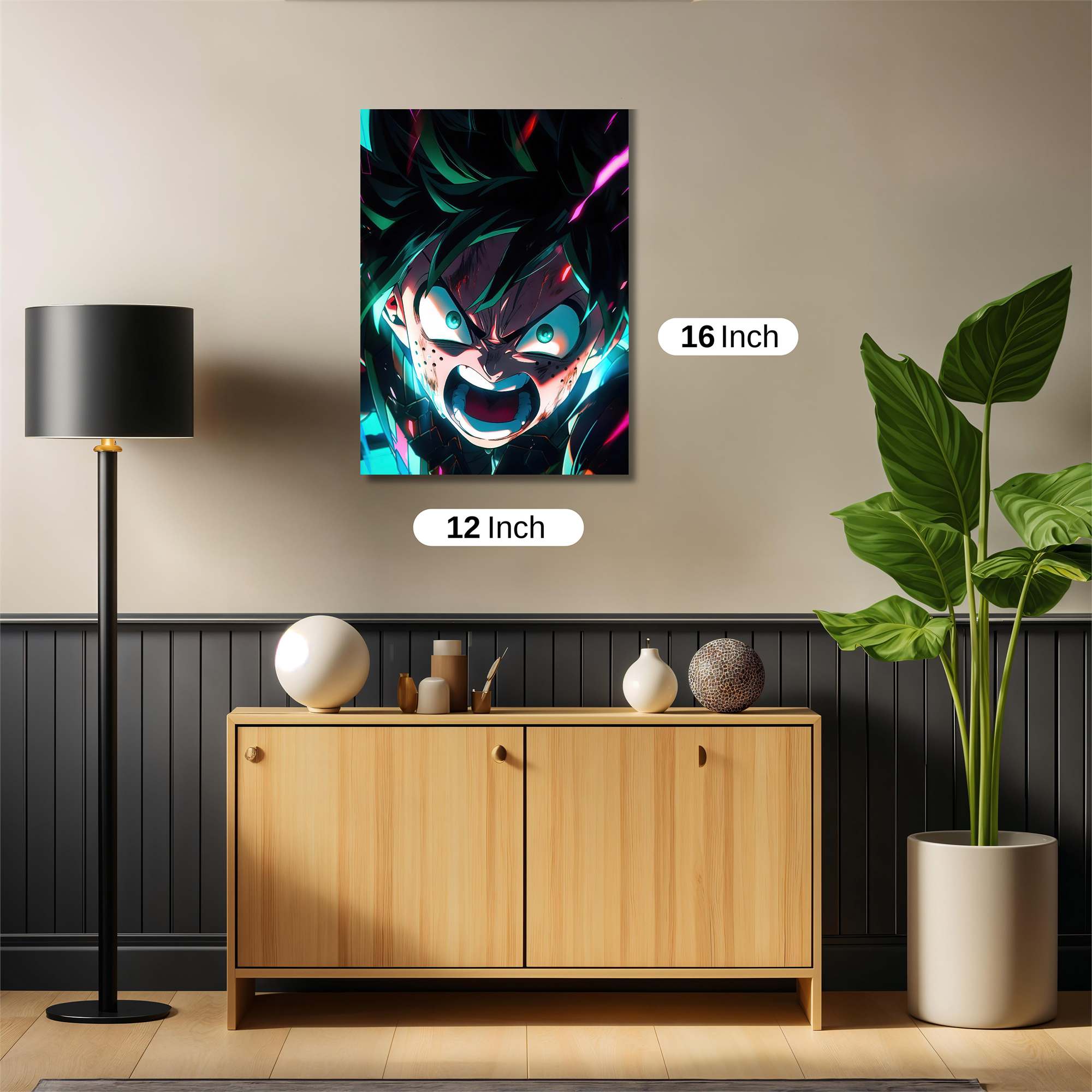Izuku Fierce Safe Wall Magnetic / M