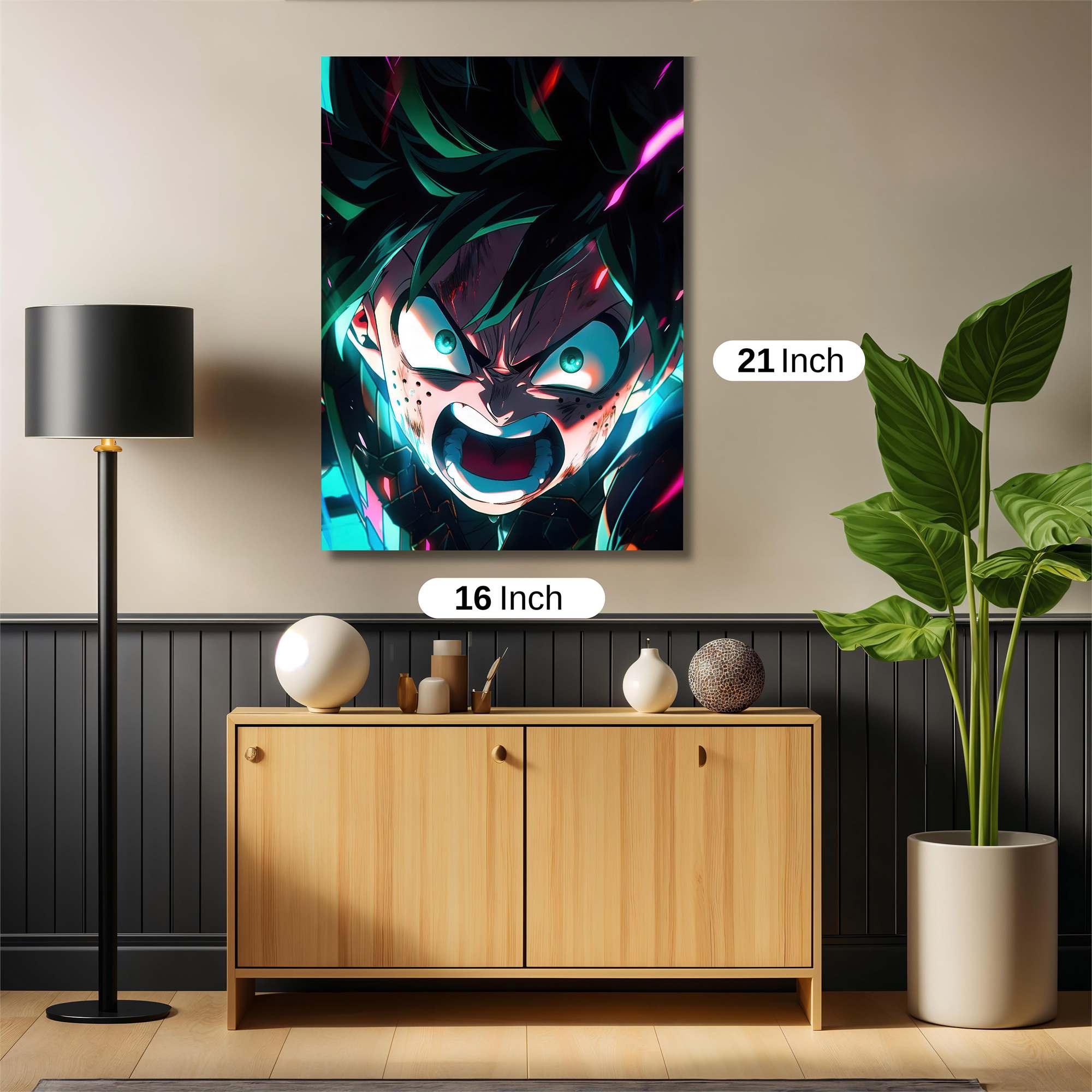 Izuku Fierce Safe Wall Magnetic / M