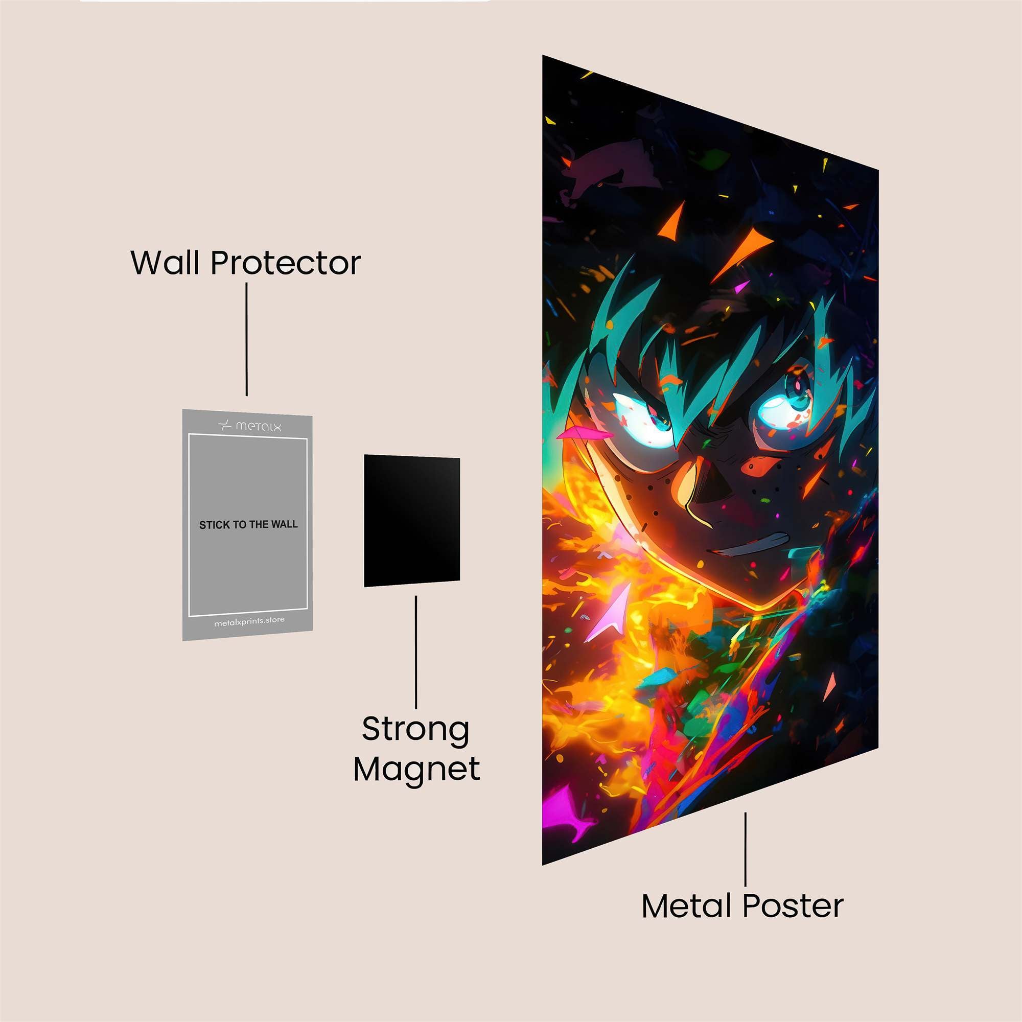 Izuku Radiant Safe Wall Magnetic / M