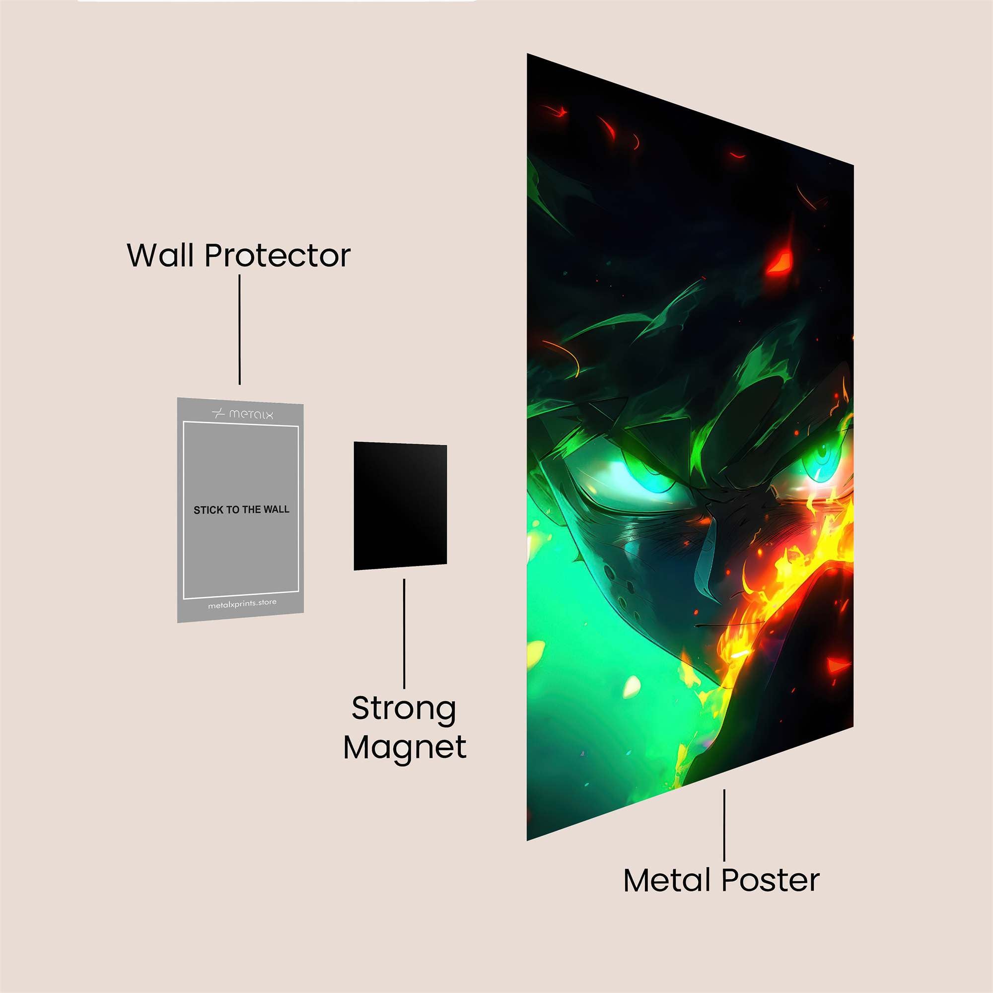 Izuku Intense Safe Wall Magnetic / M
