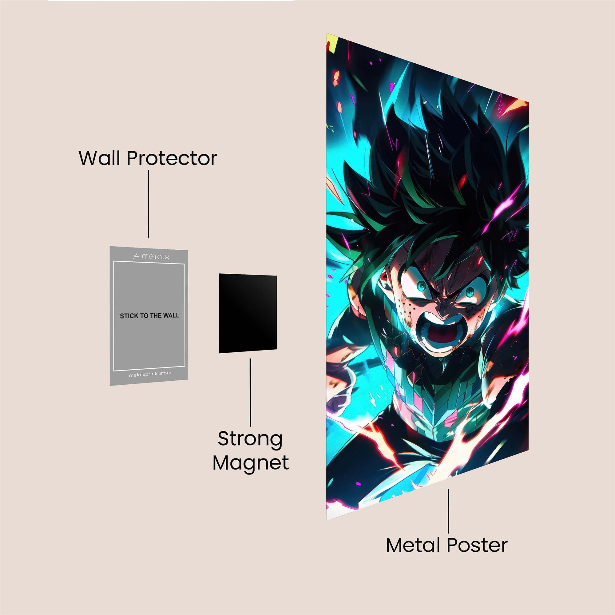 Izuku Intense Safe Wall Magnetic / M