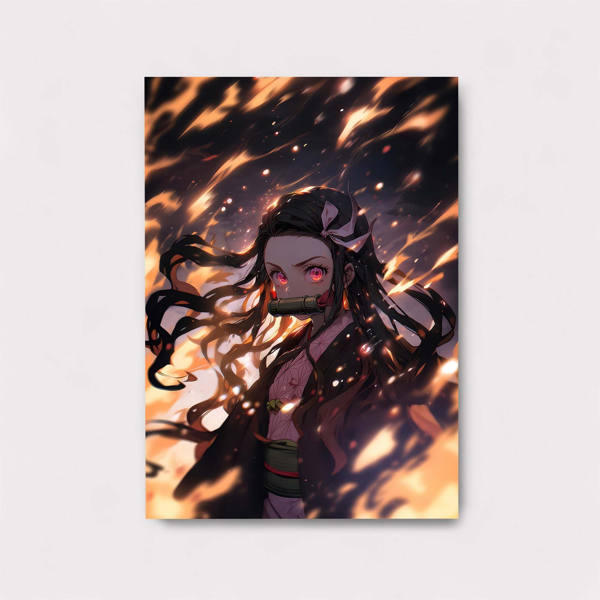 Nezuko Inferno Safe Wall Magnetic / M