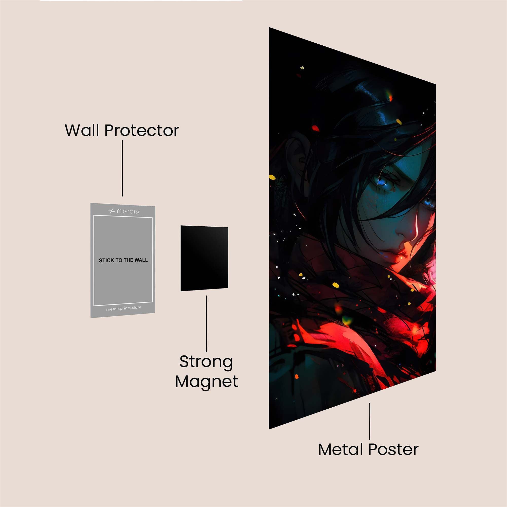 Mikasa Enigmatic Safe Wall Magnetic / M