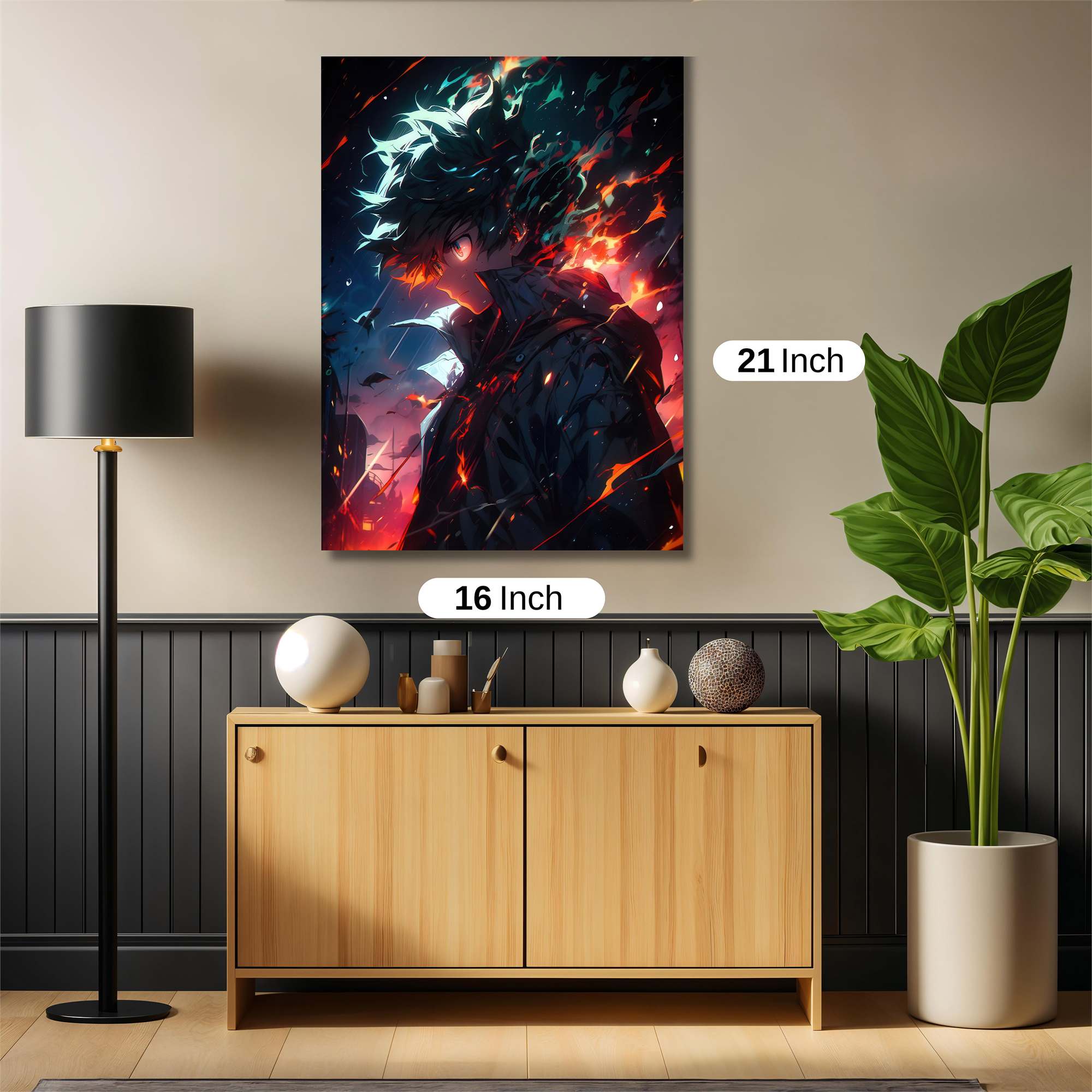 Izuku Inferno Safe Wall Magnetic / M